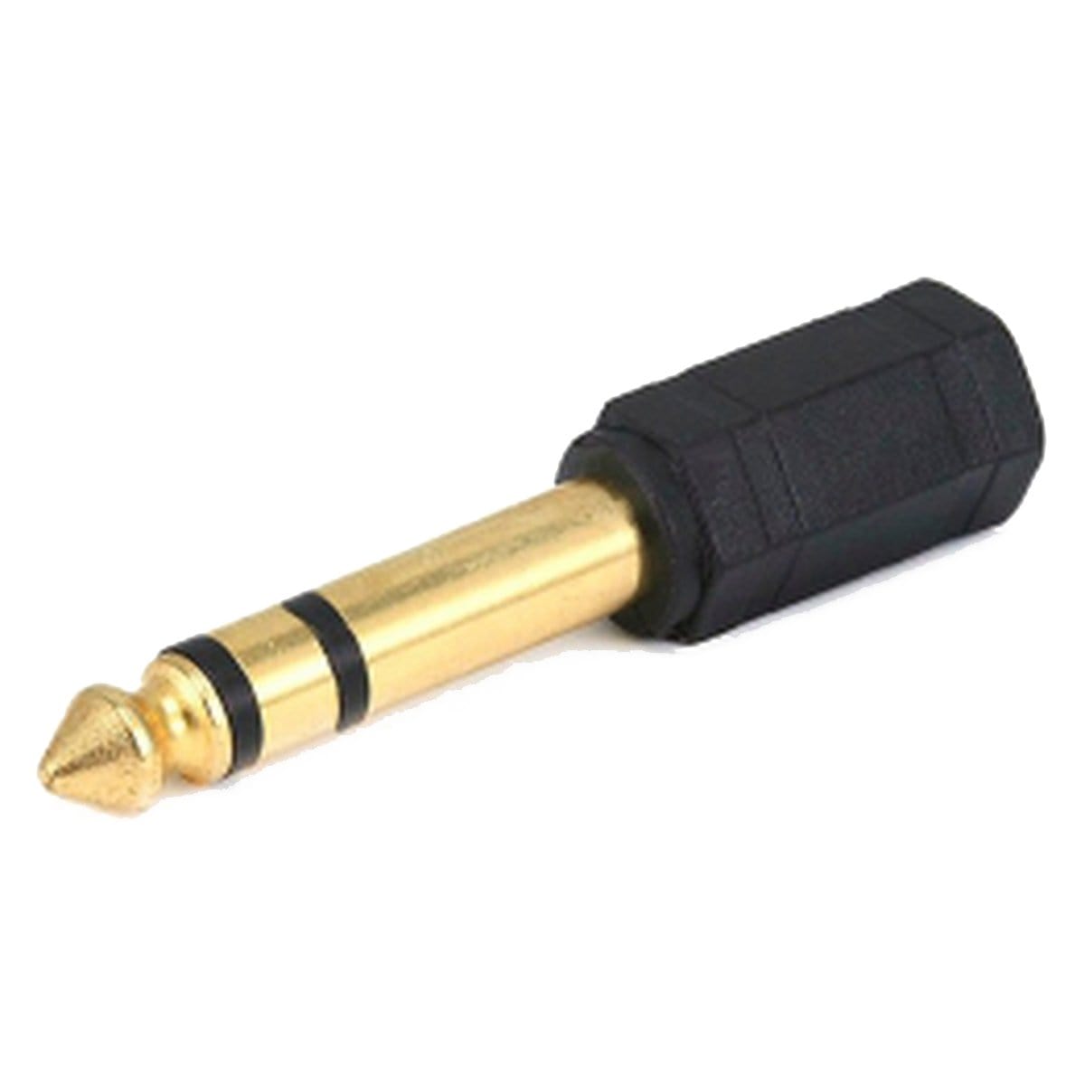 JDS Labs Stereo 6.35mm to 3.5mm Audio Adapter - Gold Plated Connector for Headphones, Speakers & Studio Equipment - Perfect for DJ Mixers, Guitar Amps & Audio Interfaces