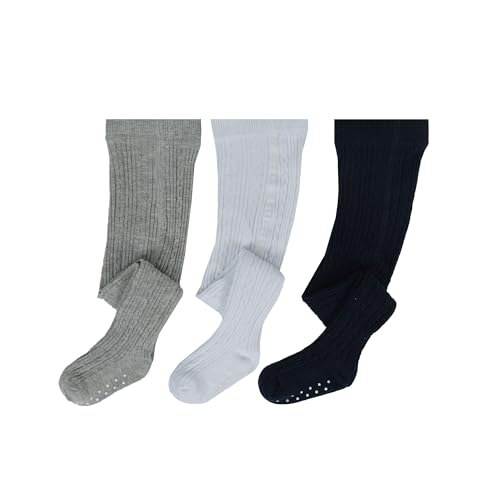 Gray Melange/Navy Blue/White