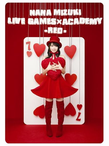 Nana Mizuki Live Games × Academy - Red Edition [DVD] | Anime Concert Performance for Fans & Collectors