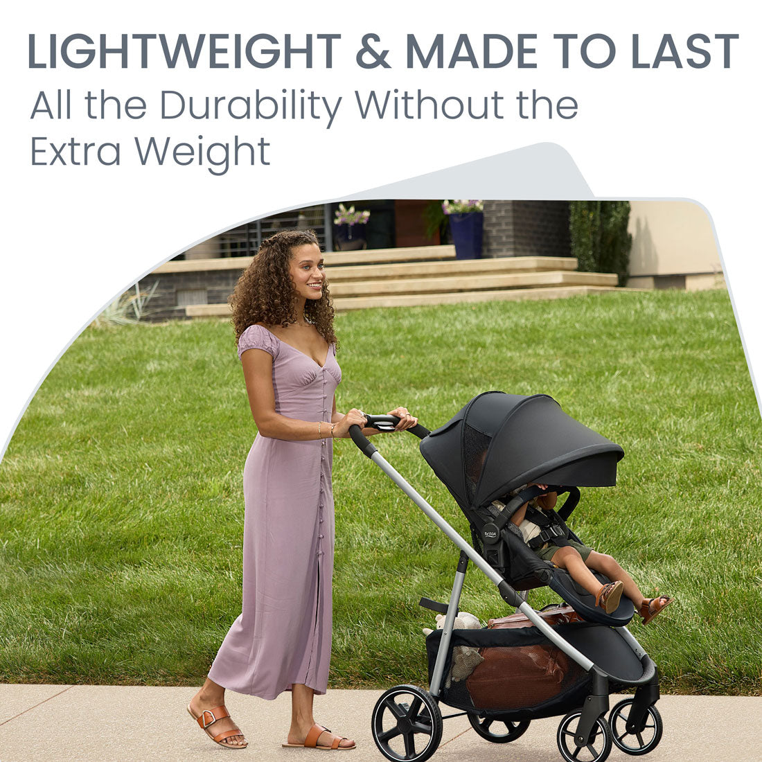 Britax Willow Grove SC Travel System - Lightweight Stroller & Infant Car Seat Combo for Safe & Convenient Travel - Perfect for Newborns, Toddlers, and On-the-Go Parents