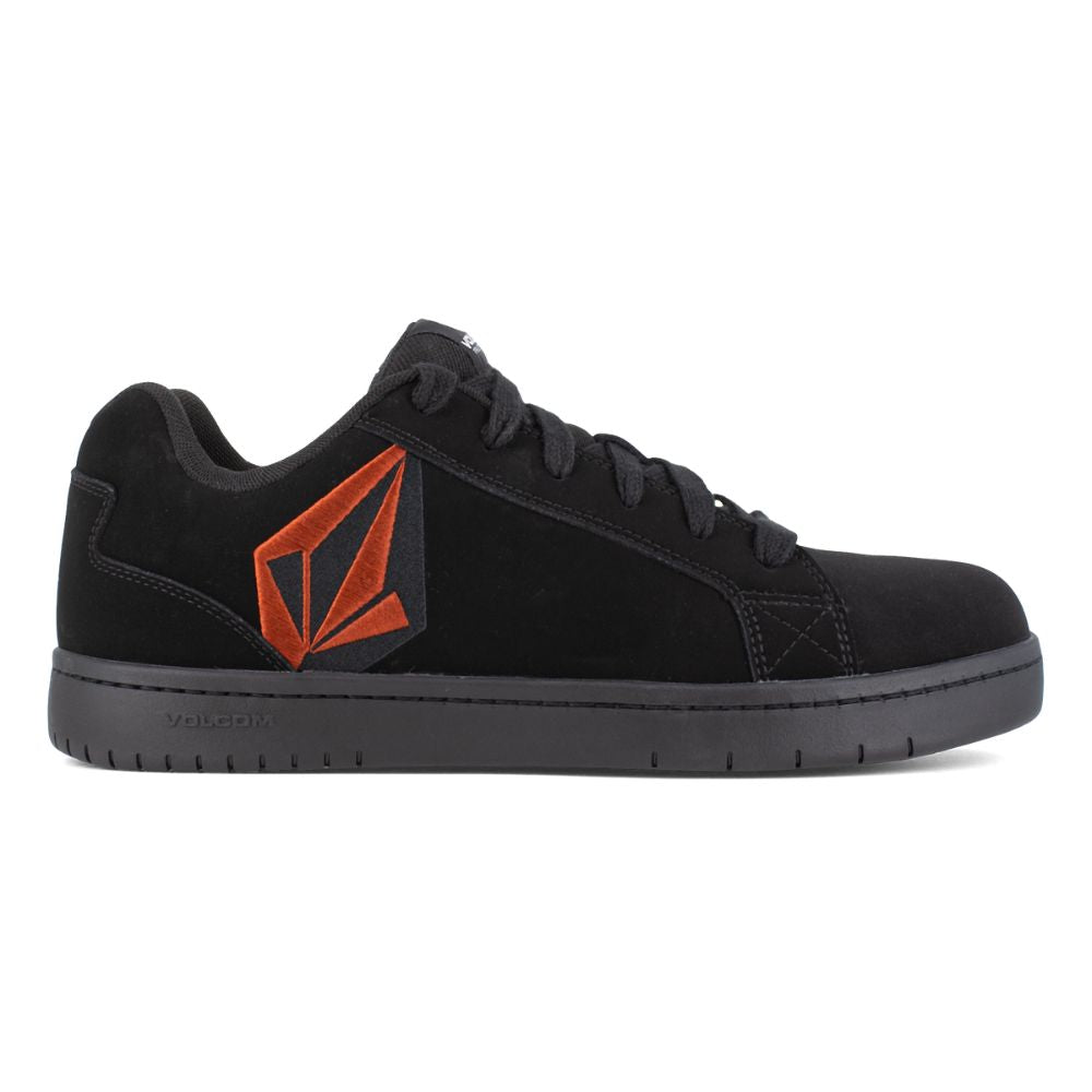 Volcom Stone Unisex Composite Toe SD+ Safety CSA Skate Shoe VC30471 - Black | Work & Skate Safety Shoes for Construction, Warehouse & Outdoor Activities