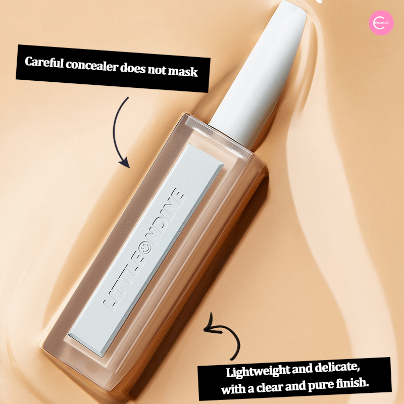 Little Ondine Anytime On Point Longwear Foundation - 24H Full Coverage Matte Liquid Makeup for Oily Skin, Perfect for Daily Wear & Special Occasions