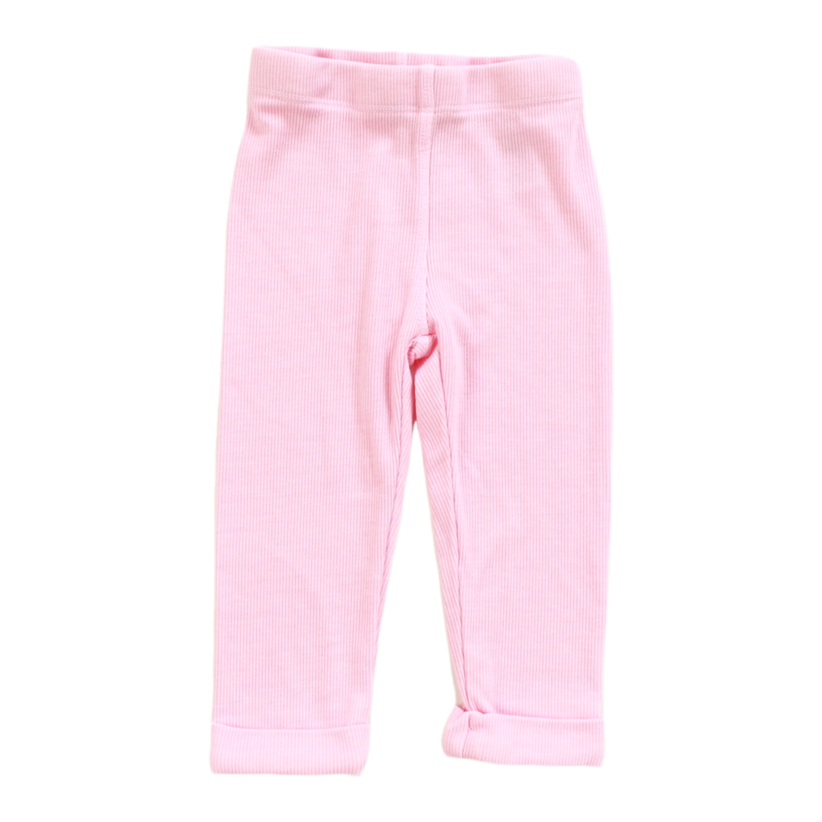 Stylish Cozii Roll Bottom Leggings in Pink - Soft & Comfortable Yoga Pants for Women - Perfect for Workouts, Lounge & Everyday Wear