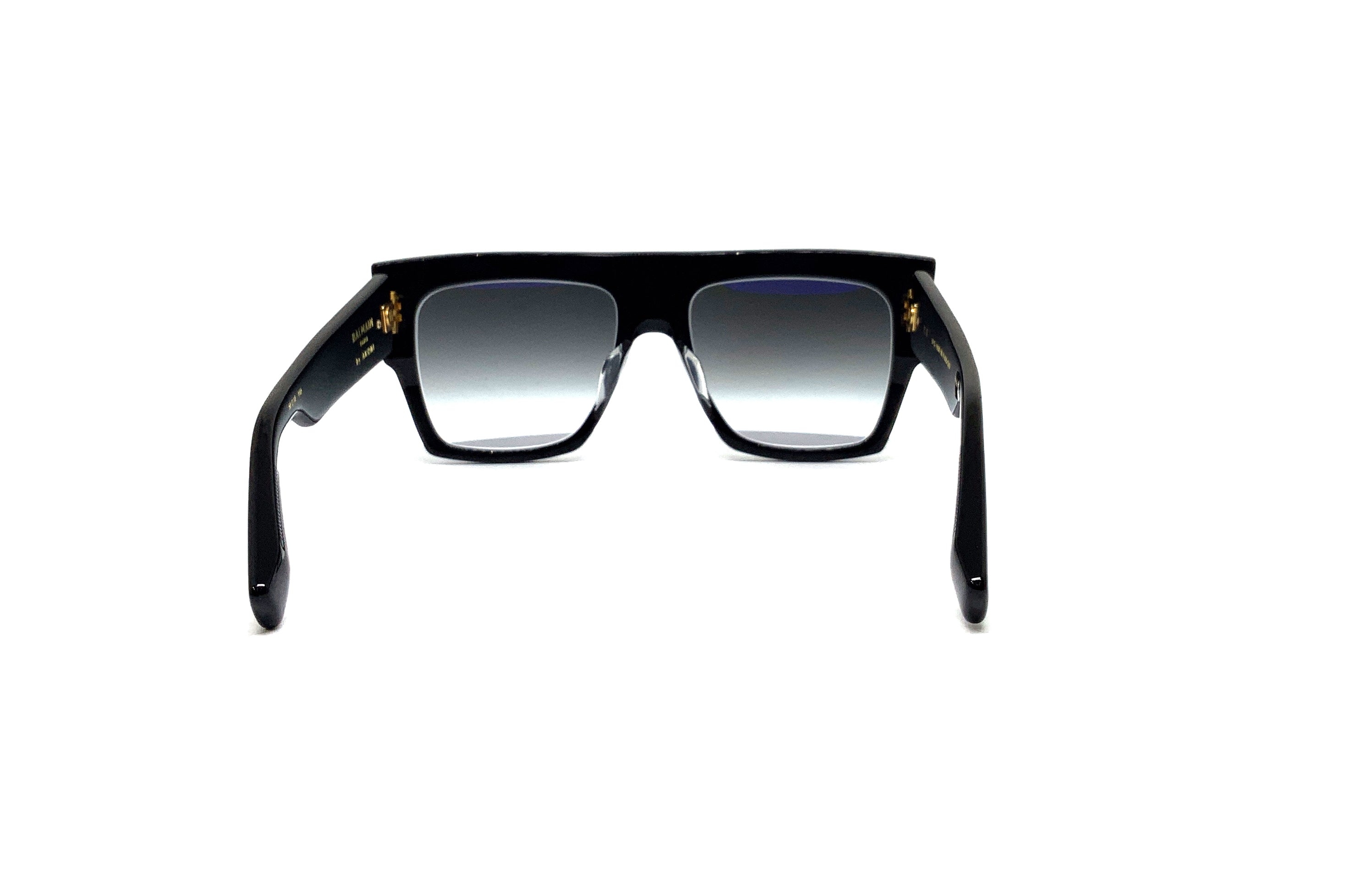 Balmain B I Sunglasses - Black & Gold Aviator Style for Men & Women | UV Protection, Luxury Fashion Accessory for Outdoor, Travel & Daily Wear