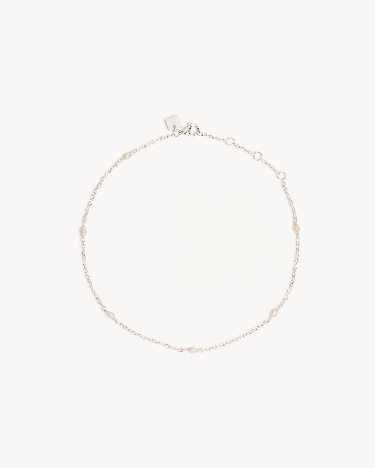 Sterling Silver Peaceful Wanderer Anklet - Dainty Adjustable Ankle Bracelet for Women - Perfect for Travel, Beach & Boho Style Outfits
