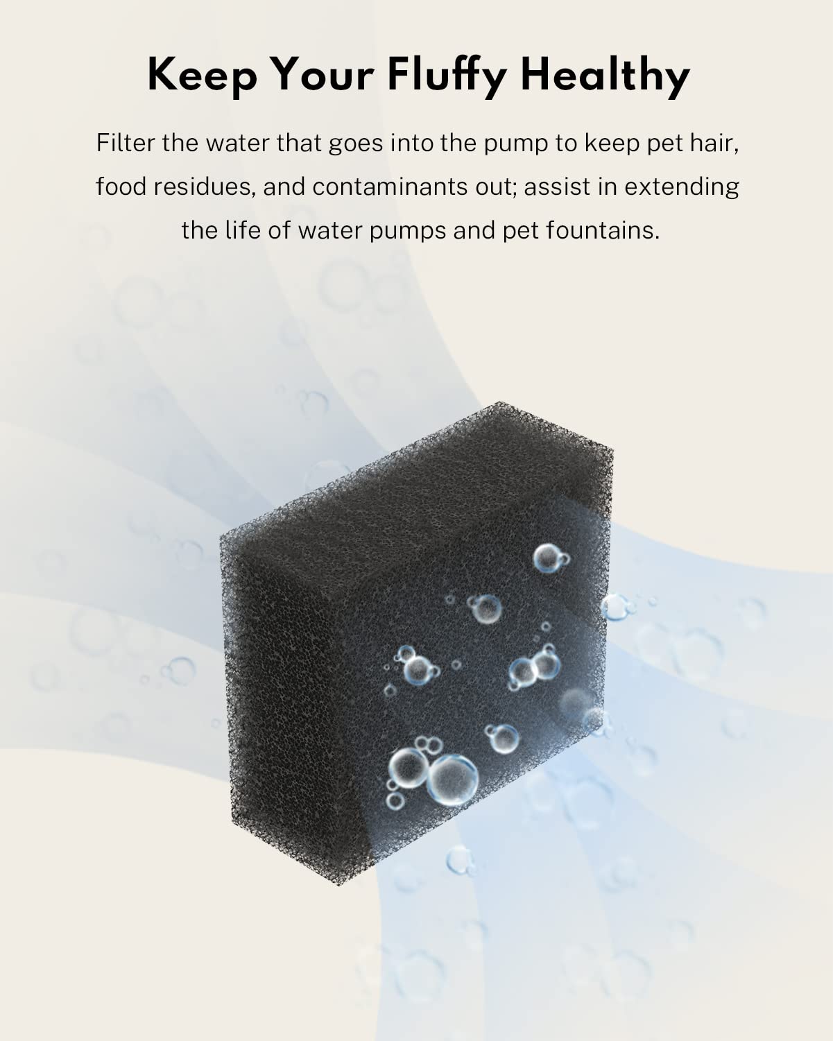 Homerunpet Wireless Pet Water Fountain with Replacement Filters & Pump - Automatic Cat Dog Water Dispenser for Home & Office Use