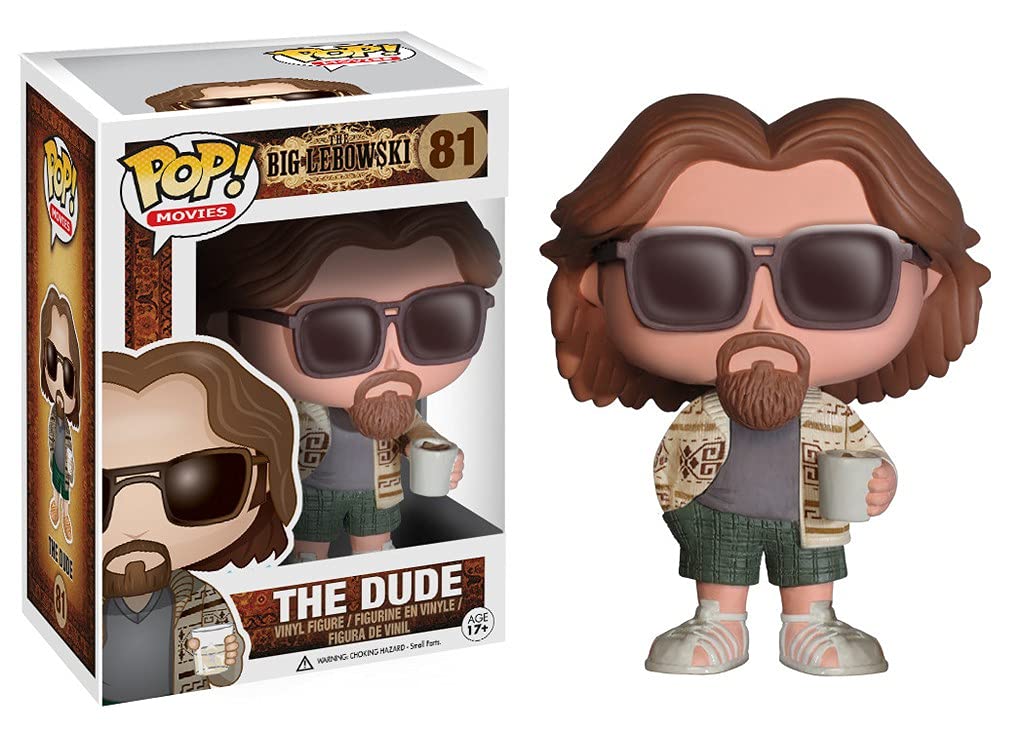 Funko POP Movies The Big Lebowski The Dude Vinyl Collectible Figure - Perfect for Movie Fans, Pop Culture Collectors & Home Office Decor