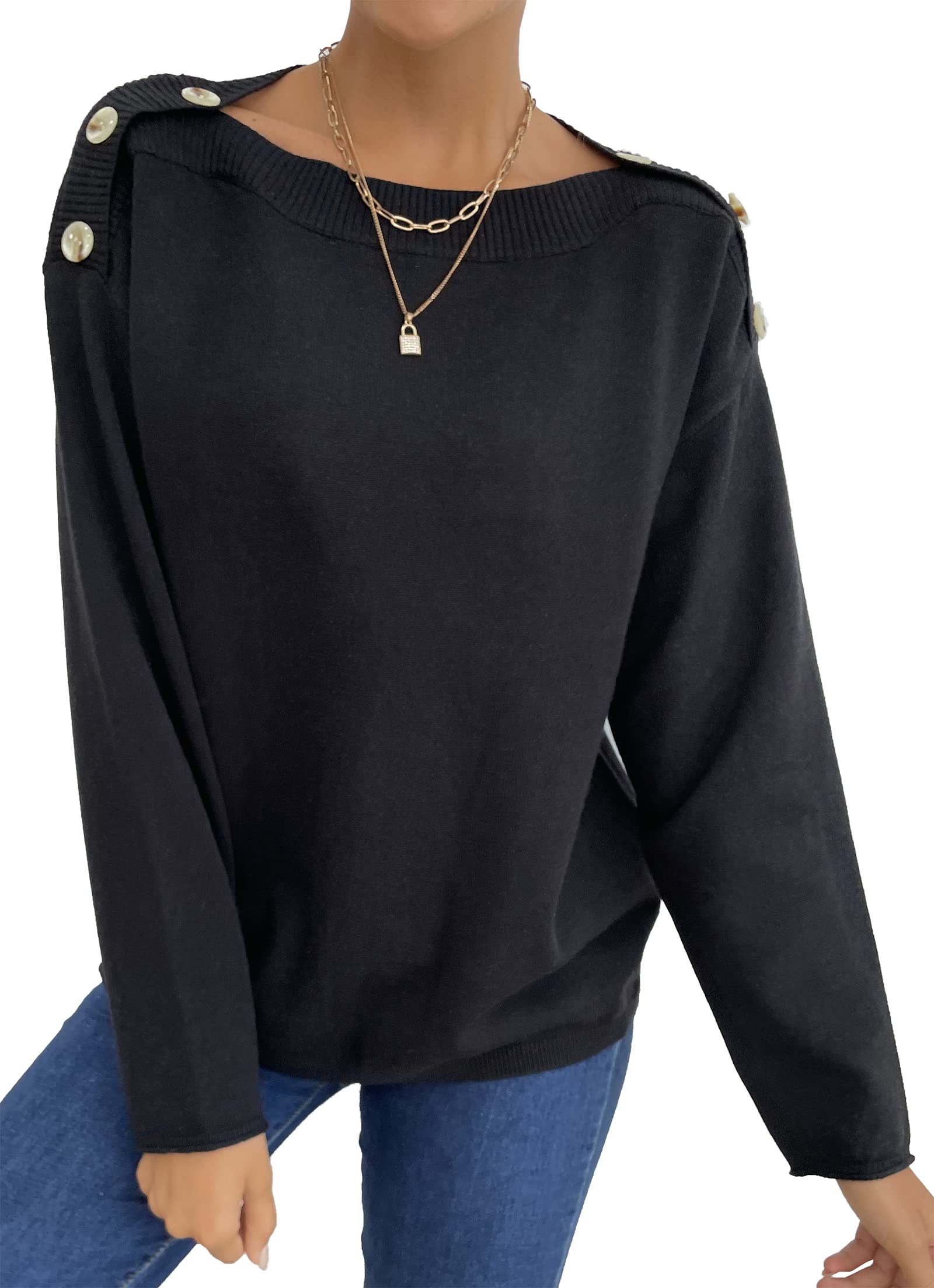 Ultra Soft Women's Tunic Sweaters - Long Sleeve Pullover Turtleneck & Boatneck Winter Fall Sweater | Cozy Office Wear, Casual Outfits & Holiday Fashion
