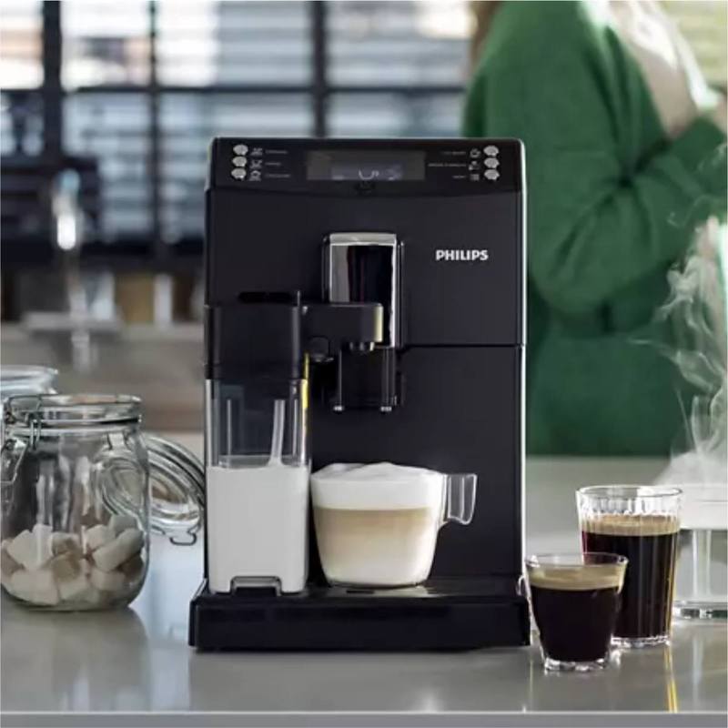 Refurbished PHILIPS 3100 Series EP3360/14 Fully Automatic Espresso Machine with Warranty - Perfect for Home Baristas & Coffee Lovers