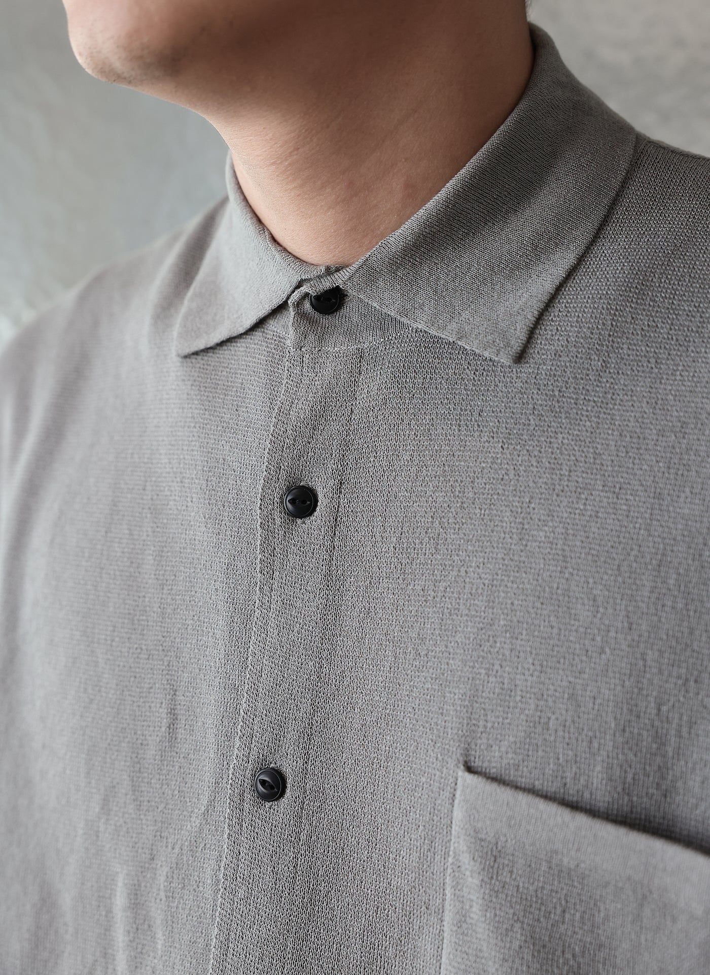 Premium Polyester Business Knitted Shirt for Men - Comfortable Office Wear & Formal Attire - Ideal for Work, Meetings, and Professional Events