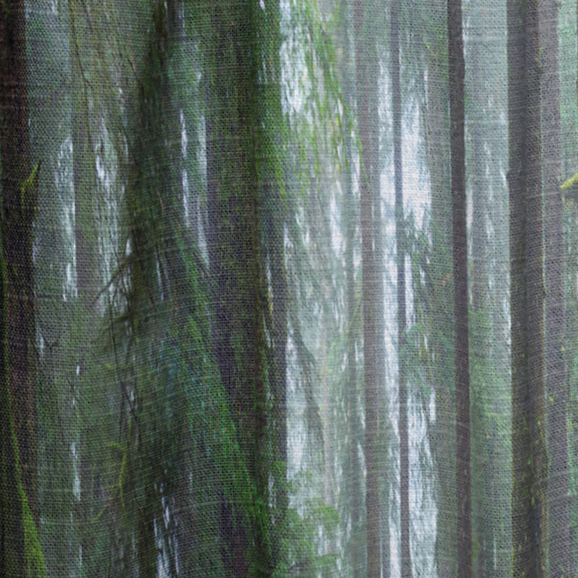 DesignQ 'HOH Rain Forest' Thermal Insulated Blackout Curtains - 52x120 Inch Single Panel for Bedroom & Living Room - Noise Reducing, Energy Saving Window Drapes for Home Decor & Privacy