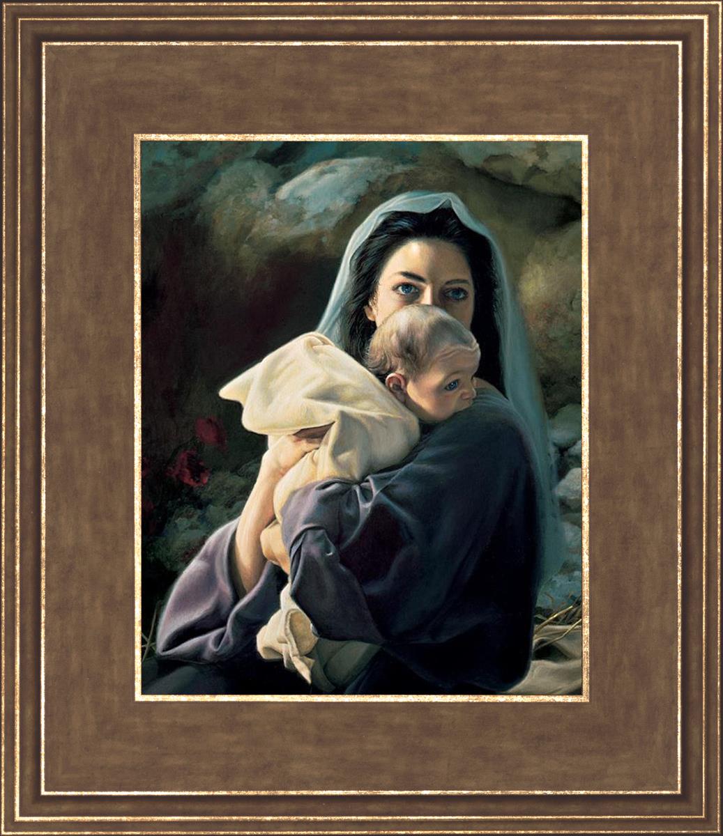 Be It Unto Me Religious Painting by Liz Lemon Swindle - Inspirational Christian Art for Home, Church & Office Decor