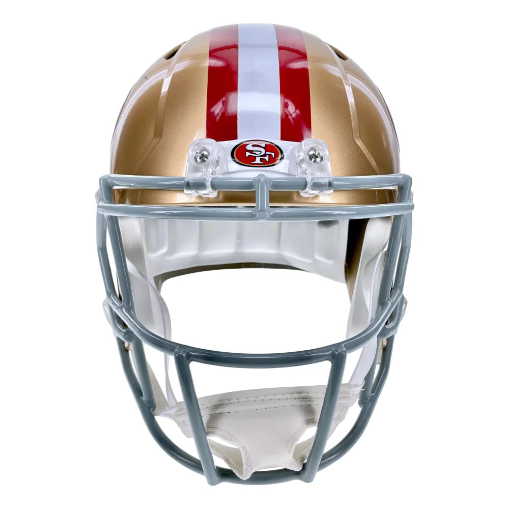 George Kittle Autographed San Francisco 49ers Full Size Speed Helmet - BAS Certified Signed Football Collectible for Fans, Display & Memorabilia Collection