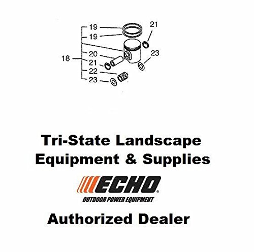 Echo CS-1201 Piston Kit Replacement - Genuine OEM Part #10000060730 - Perfect for Chainsaw Repair & Maintenance