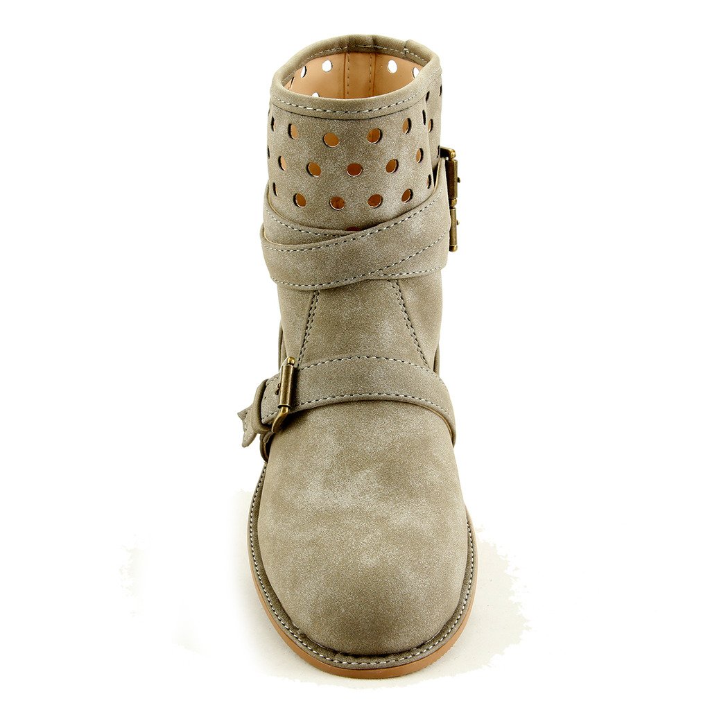 The Doll Maker Flat Bootie - Women's Comfortable Slip-On Shoes for Casual Wear, Indoor & Outdoor Use - Perfect for Home, Office, and Daily Errands