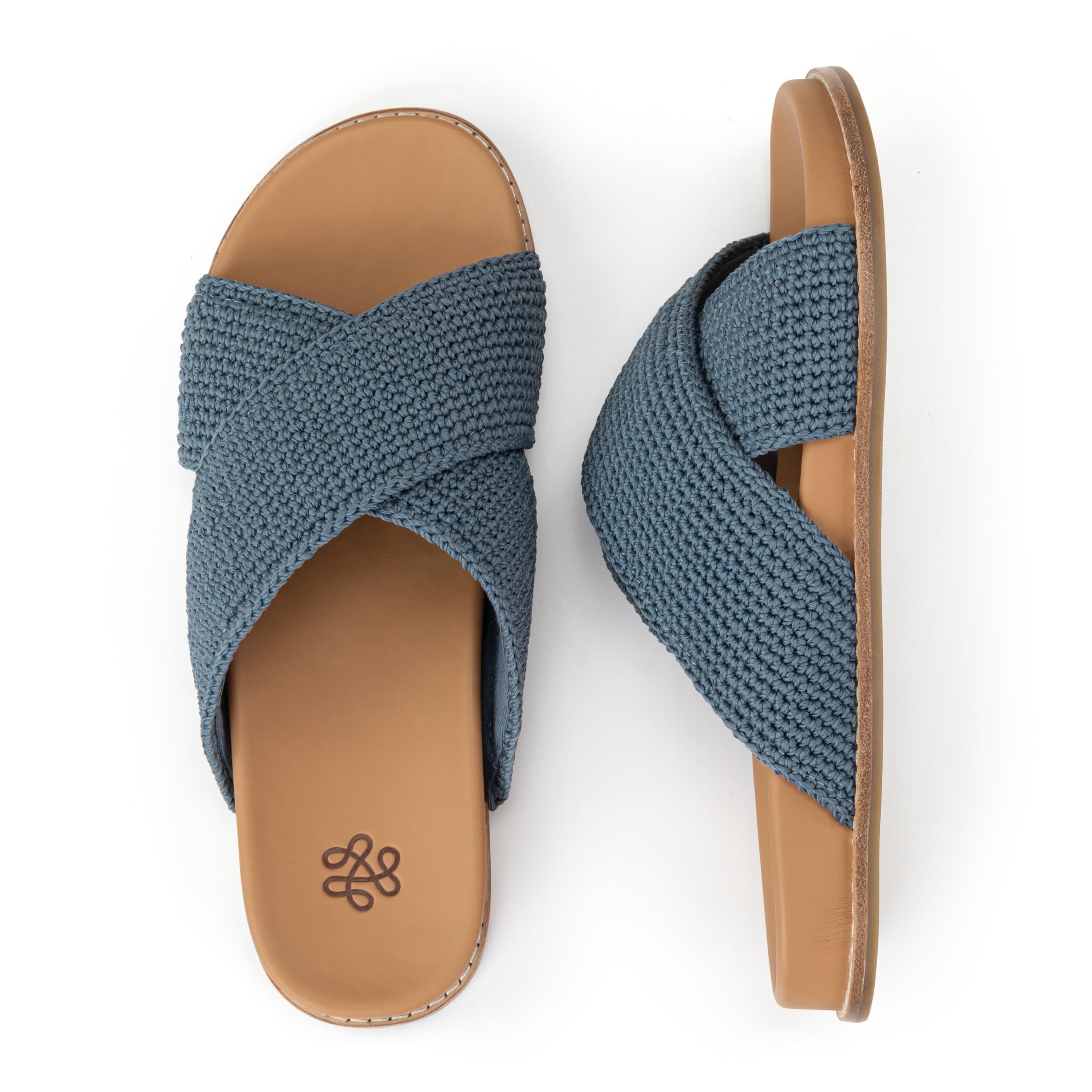 Handmade Crochet Penelope Sandal - Comfortable Bohemian Beach Sandals for Women | Perfect for Summer Vacations, Beach Walks and Casual Outings