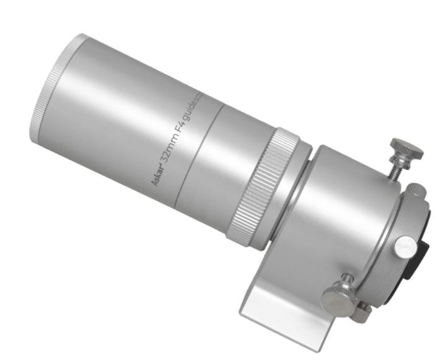 Askar 32mm F/4 Guide Scope for Astronomy - Silver | Perfect for Telescope Guiding & Astrophotography with DSLR Cameras