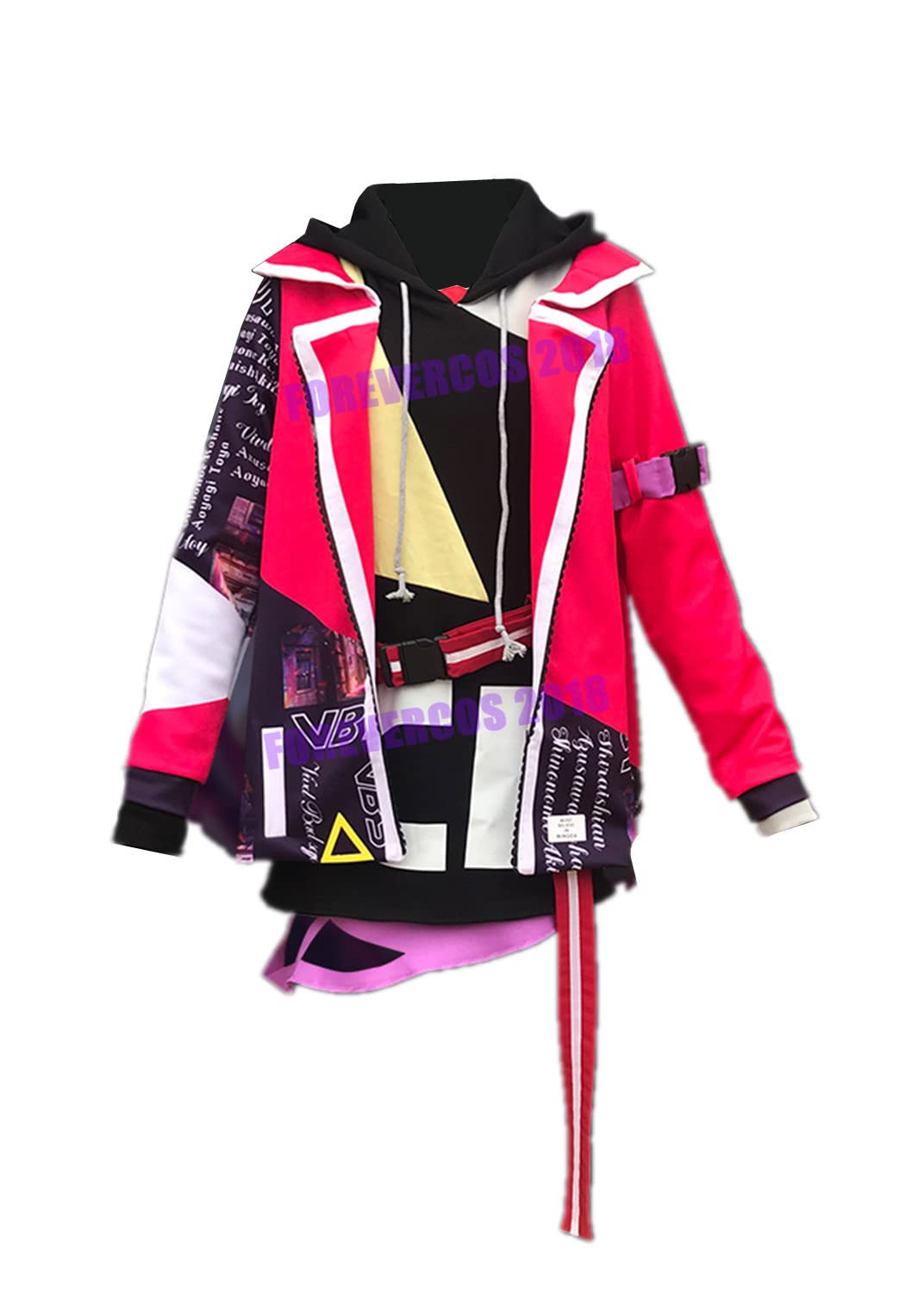 Anime PJSK Virtual Idol Shiraishi An Cosplay Costume Full Set - Perfect for Halloween, Conventions & Themed Parties | Official Licensed Outfit for Virtual Singer Fans