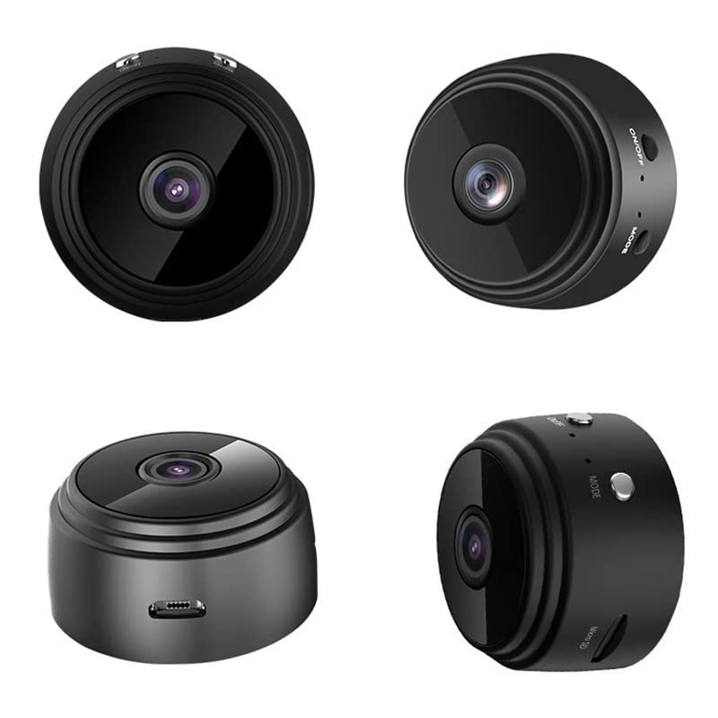 Mini HD Wireless Hidden Security Camera - Indoor/Outdoor CCTV Surveillance for Home Protection | Smart Home Monitoring, Durable & Weatherproof | Perfect for Baby Monitoring, Pet Watching & Office Security (Medium Size)