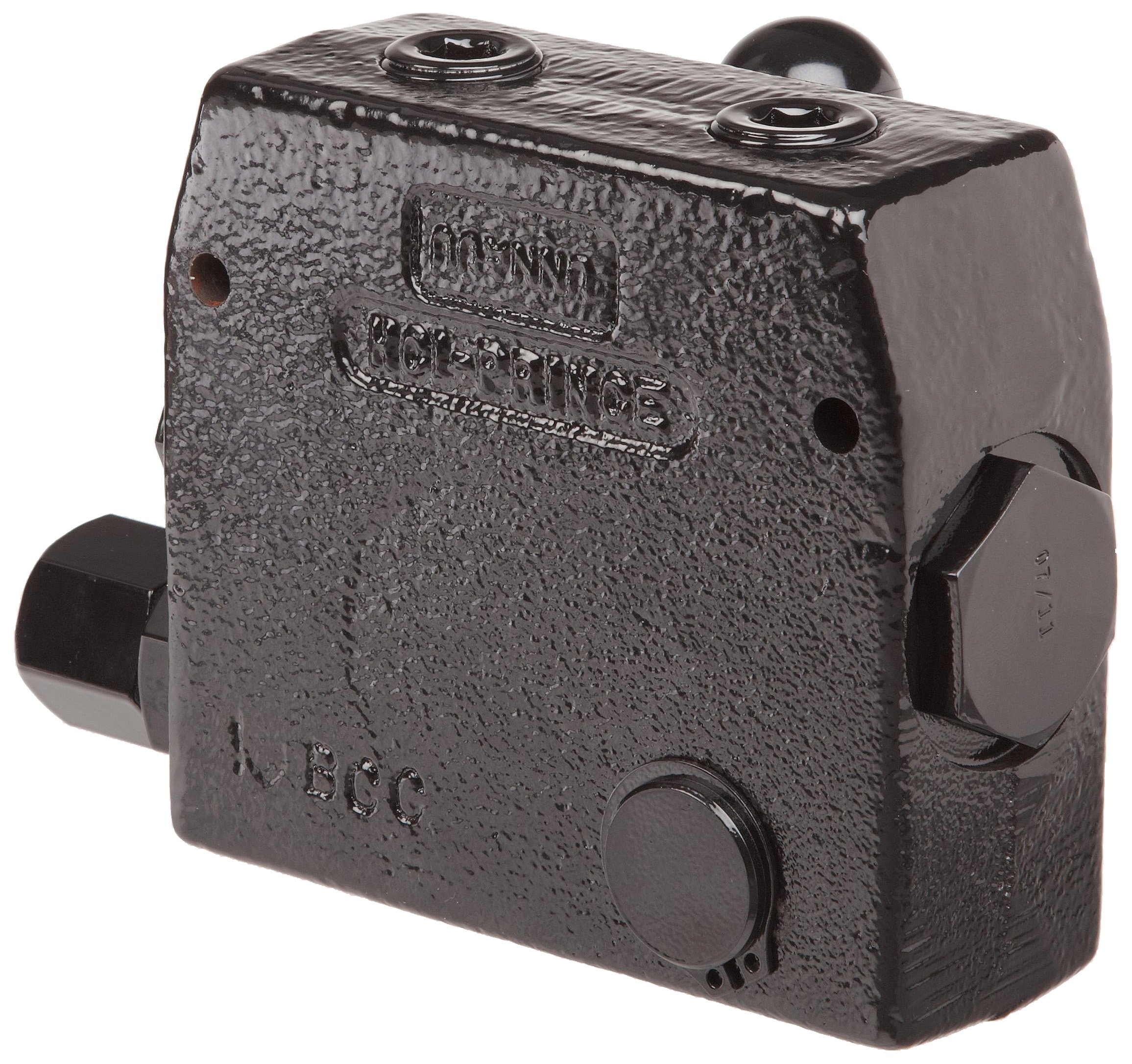Prince RDRS-150-16 Adjustable Pressure Relief Flow Control Valve - Cast Iron, 3000 psi, 0-16 GPM, 1/2