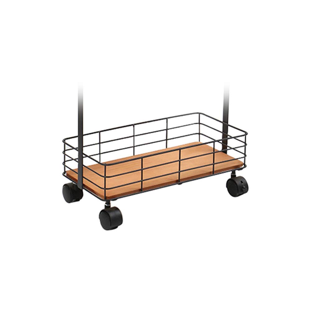 Multi-Layer Kitchen Storage Rack - Space Saving Removable Organizer for Pantry, Bathroom & Laundry | Durable Wrought Iron Design for Home Organization