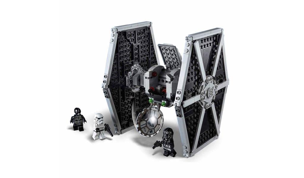LEGO 75300 Star Wars TIE Fighter Building Kit with Stormtrooper & Pilot Minifigures, Skywalker Saga Toy for Kids Ages 8+ | Perfect Gift for Star Wars Fans, Space Battles & Creative Play