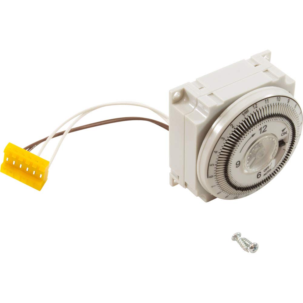 Hayward GLX-TROL-TIMER 24-Hour 120V Grasslin Timer Replacement for Hayward Goldline Salt Chlorine Generators - Pool Equipment Upgrade for Saltwater Systems