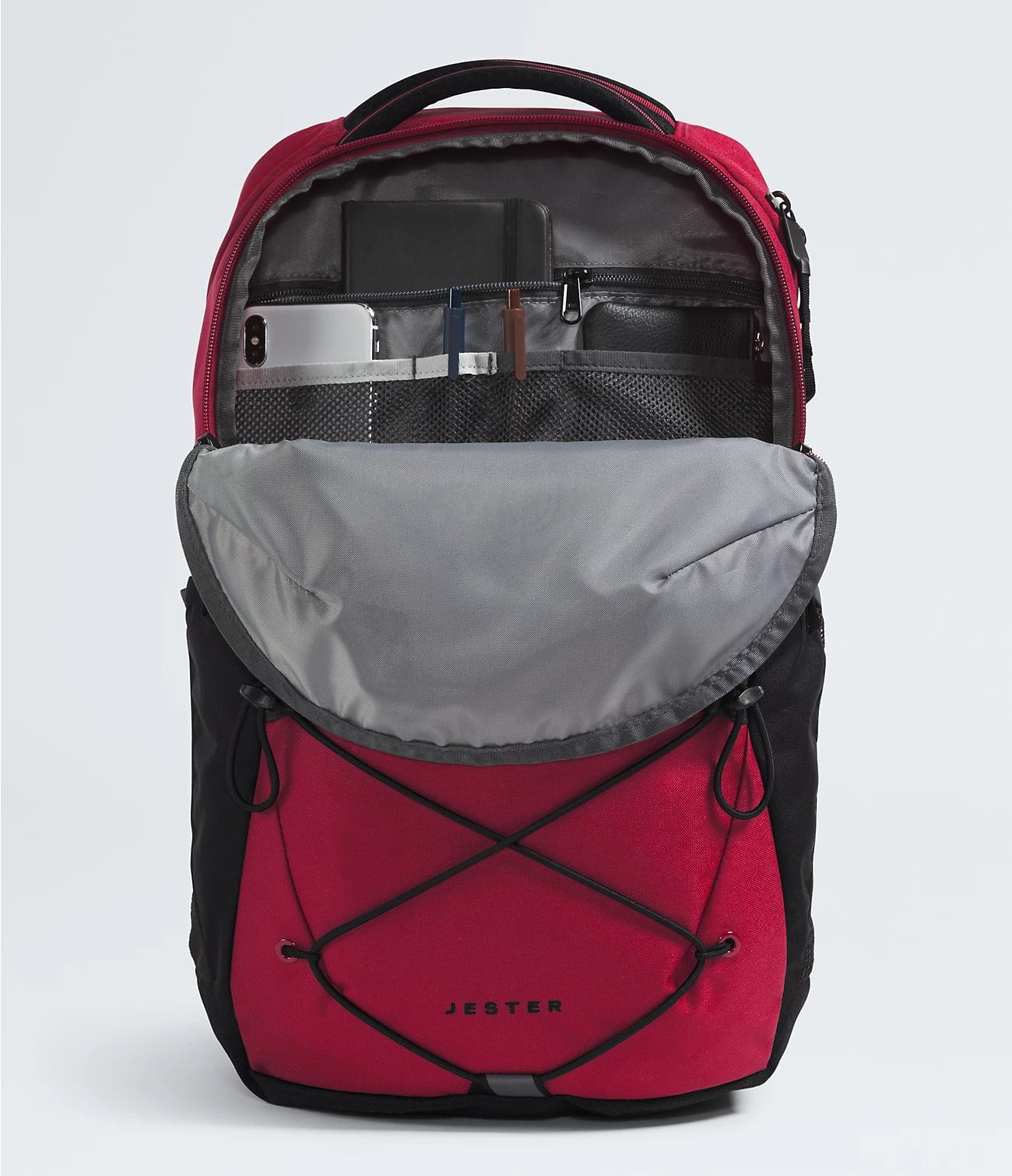 The North Face Jester Backpack - Durable School & Travel Backpack for Men & Women - Water-Resistant Laptop Backpack with USB Port - Perfect for College, Hiking & Commuting