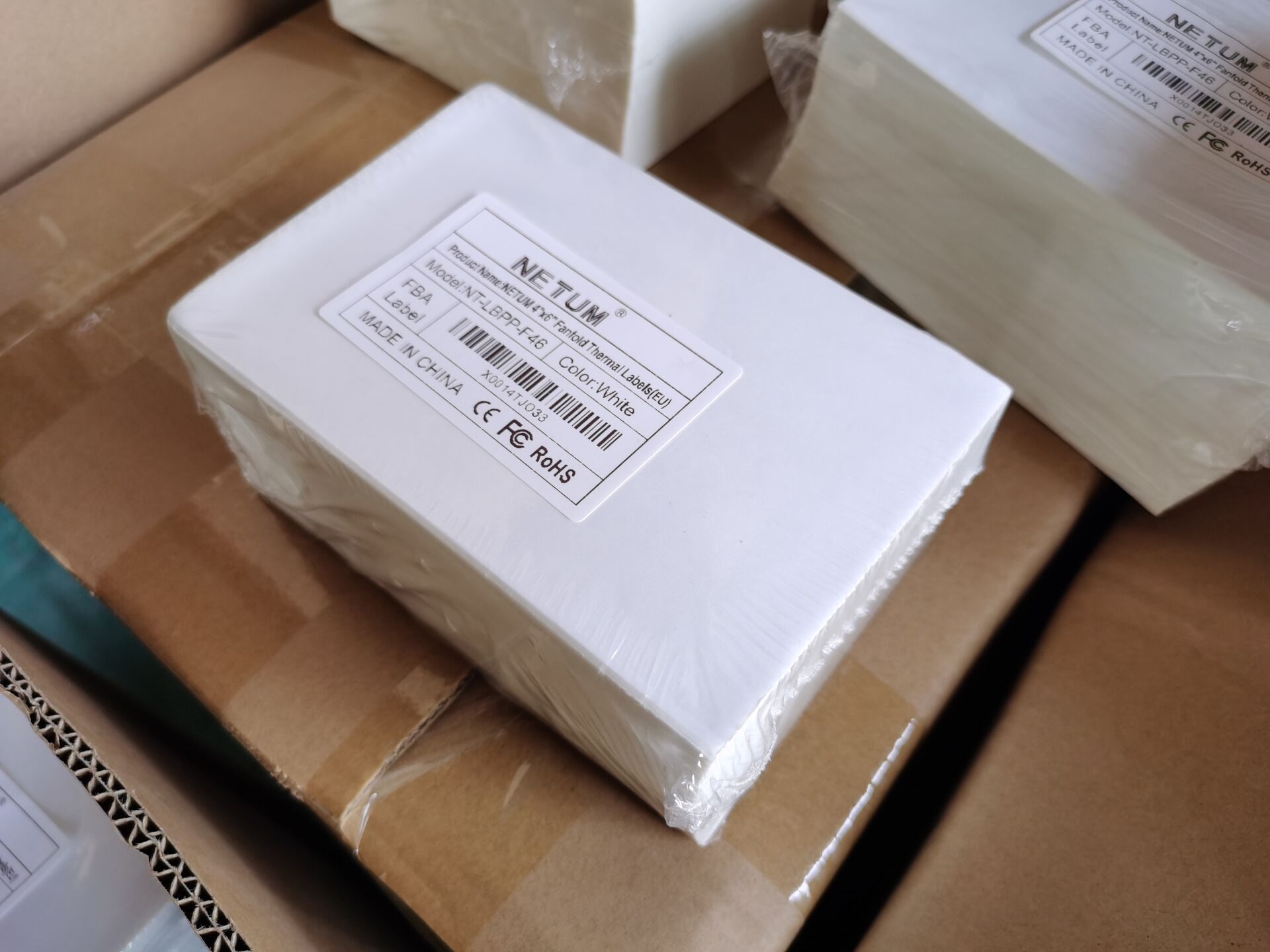 4x6 Thermal Labels - Fan Fold 500 Sheets for Shipping Labels, Barcode Stickers & Receipt Printing - Perfect for USPS, UPS, FedEx & Small Business Use