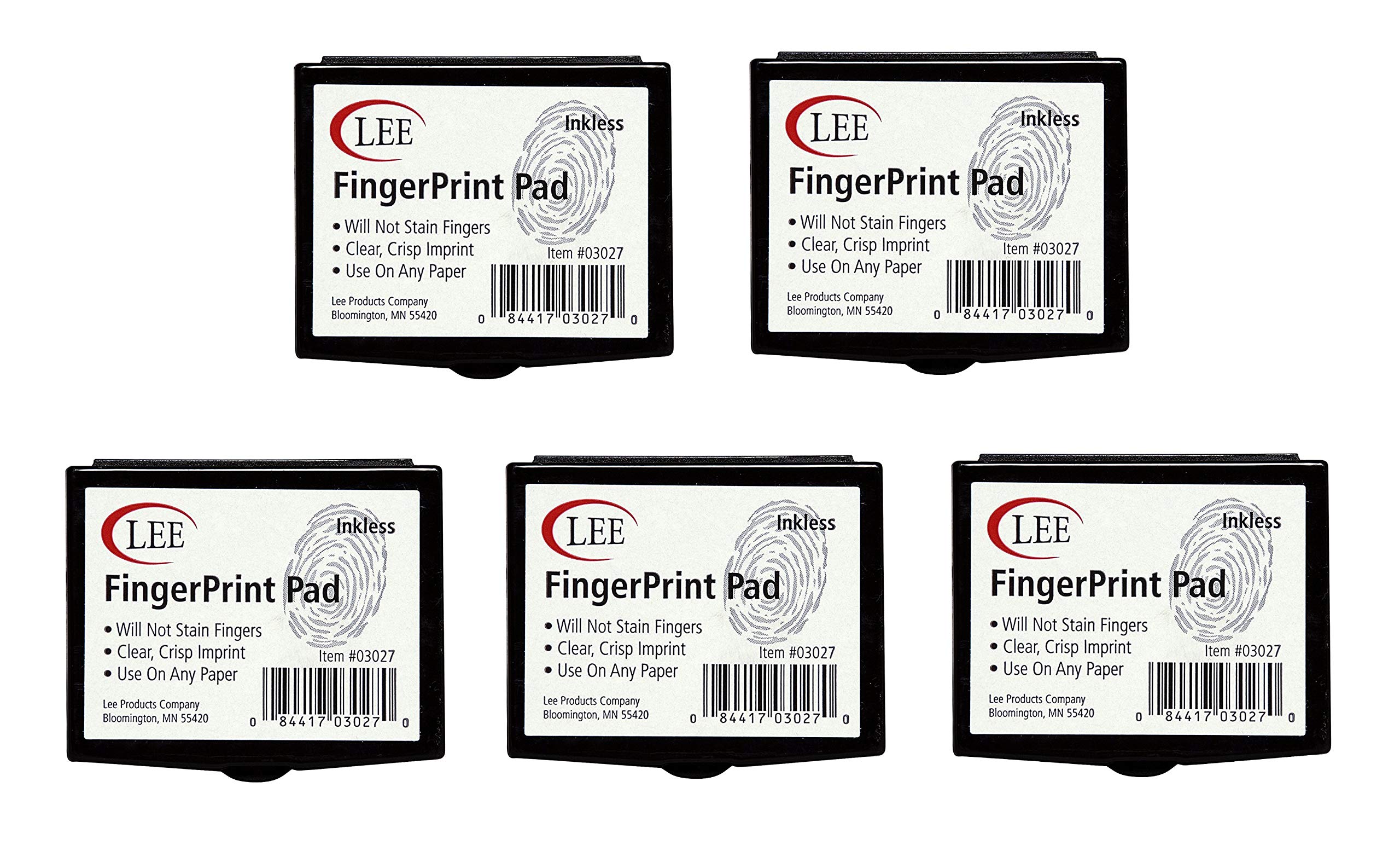 Inkless Fingerprint Pad for Kids & Adults - Portable Fingerprint Kit for Home, School & Office - Ideal for Crafts, ID Cards & Security Applications