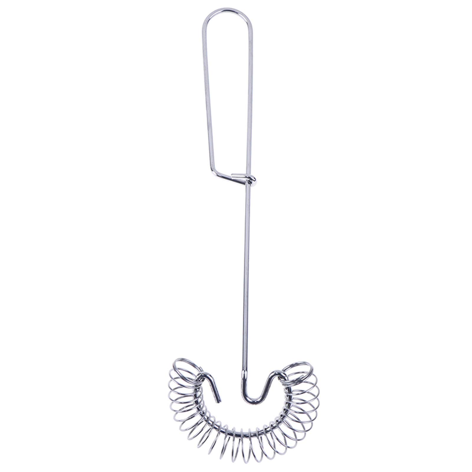 Premium Stainless Steel Spring Egg Whisk - Durable Baking Pastry Tool for Mixing, Blending & Whisking Eggs, Milk, Cream - Ideal for Home Baking, Cooking & Pastry Making (Silver)
