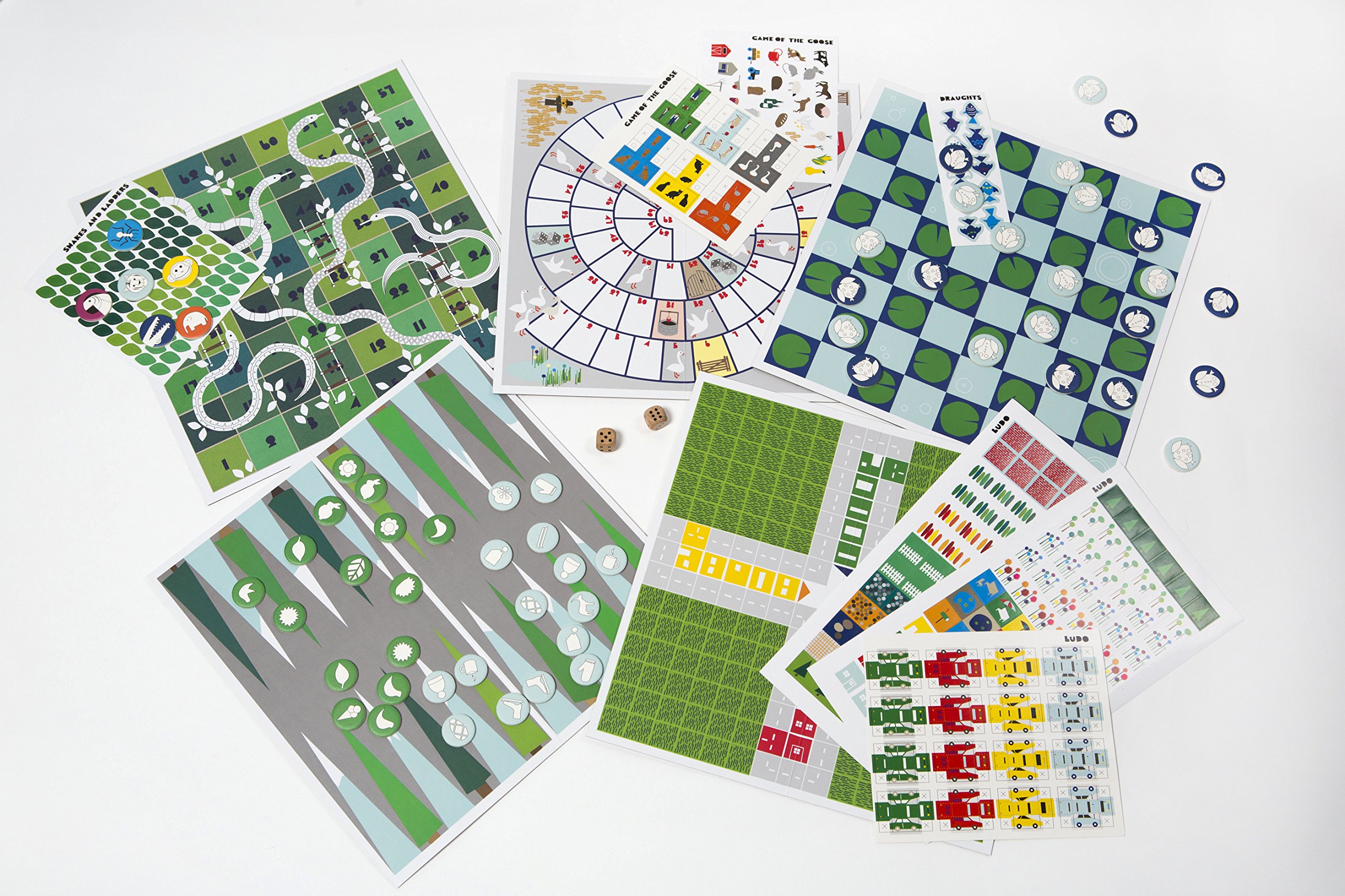 DIY Board Games Kit - Create Your Own Fun Family Games | Laurence King Publishing | Perfect for Game Nights, Parties & Educational Activities