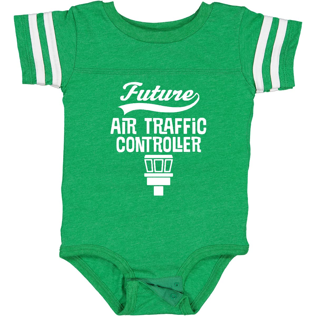 Inktastic Future Air Traffic Controller Baby Bodysuit - Cute Aviation-Themed Onesie for Infants & Toddlers - Perfect Gift for Pilot Parents & Aviation Enthusiasts