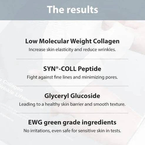 SUNGBOON EDITOR Deep Collagen Power Boosting Face Mask 37g (1 Pack) - Hydrating & Anti-Aging Treatment for Glowing Skin | Perfect for Night Routine & Spa Days
