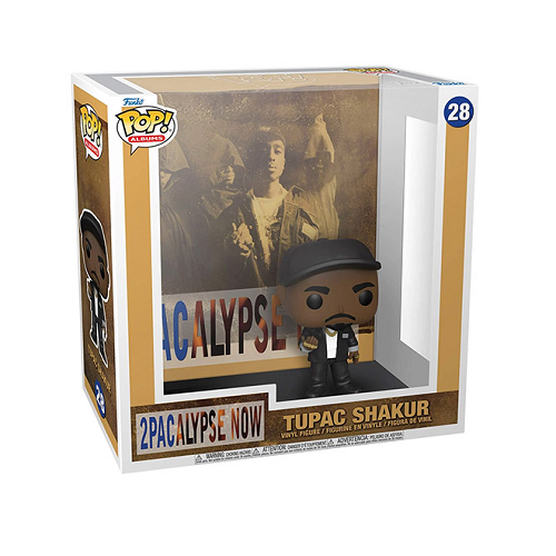 Funko Pop! Vinyl Figure: 2Pac - 2PACALYPSE NOW Tupac Shakur #28 Collectible - Perfect for Hip-Hop Fans, Music Collectors & Pop Culture Decor