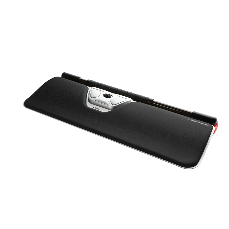 Ergonomic Contour RollerMouse Red Plus - Wireless Vertical Mouse for Pain-Free Computing, Ideal for Office, Gaming & Graphic Design