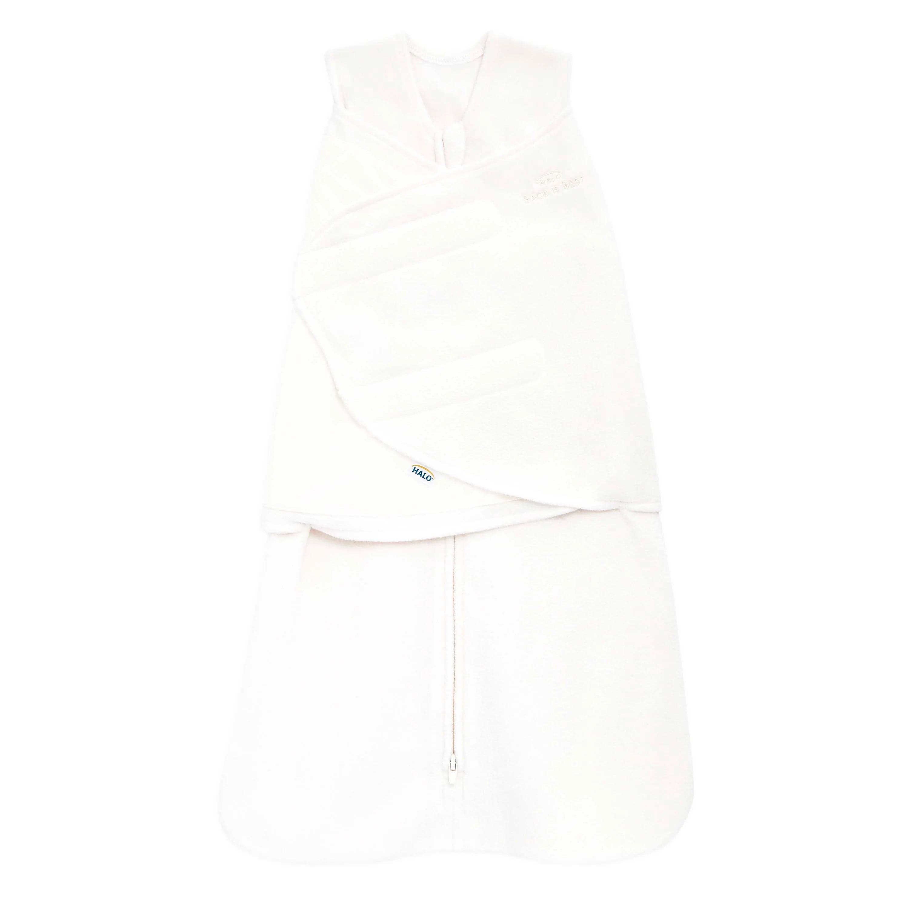 Halo Micro Fleece Sleepsack Swaddle - Soft Baby Swaddle Blanket for Newborns & Infants (Size Small) - Perfect for Cozy Nights & Safe Sleep