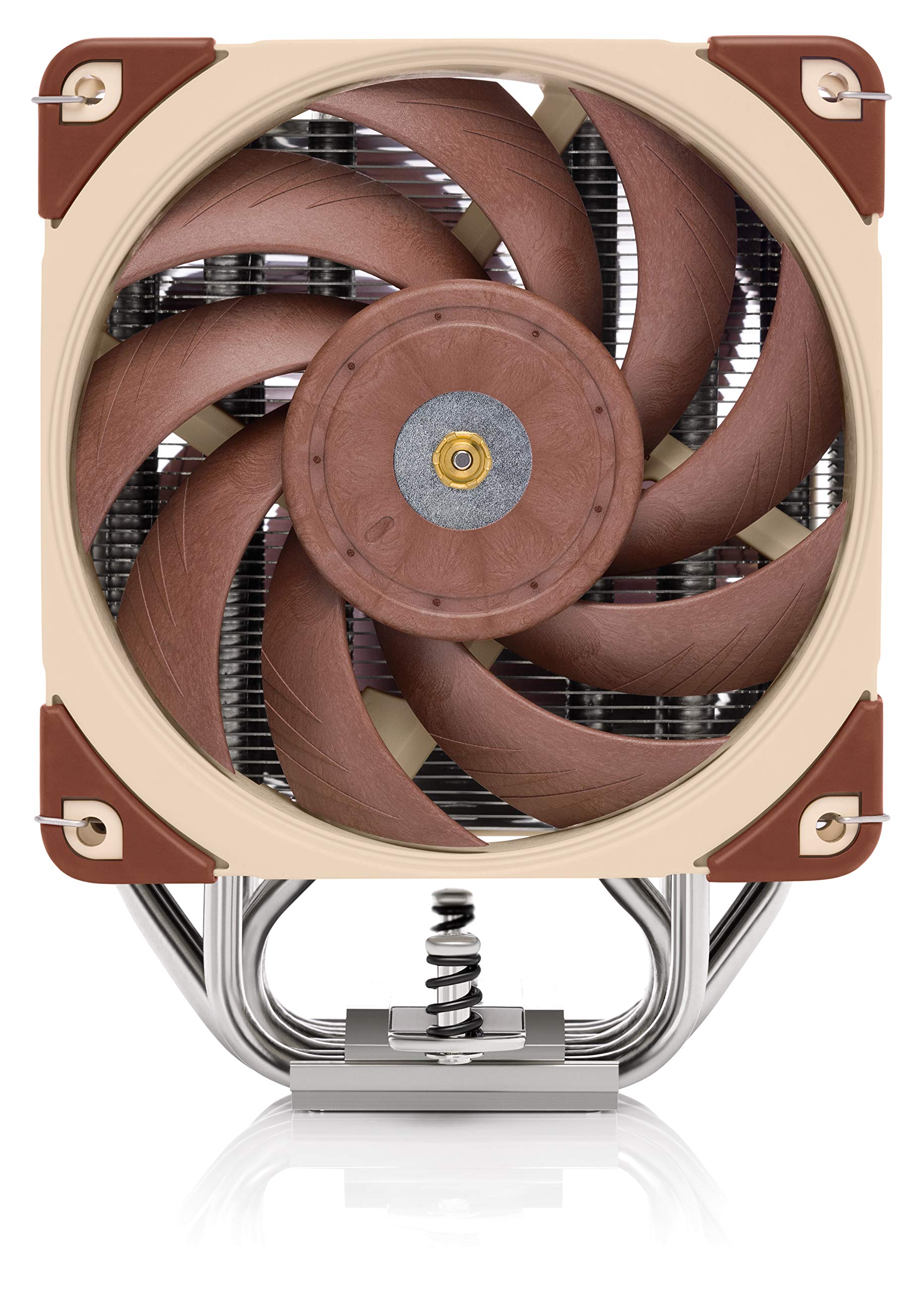 Noctua NH-U12A Premium CPU Cooler with High-Performance NF-A12x25 PWM Fans (120mm, Brown) - Ultra Quiet Cooling for Gaming PC, Workstation & Overclocking