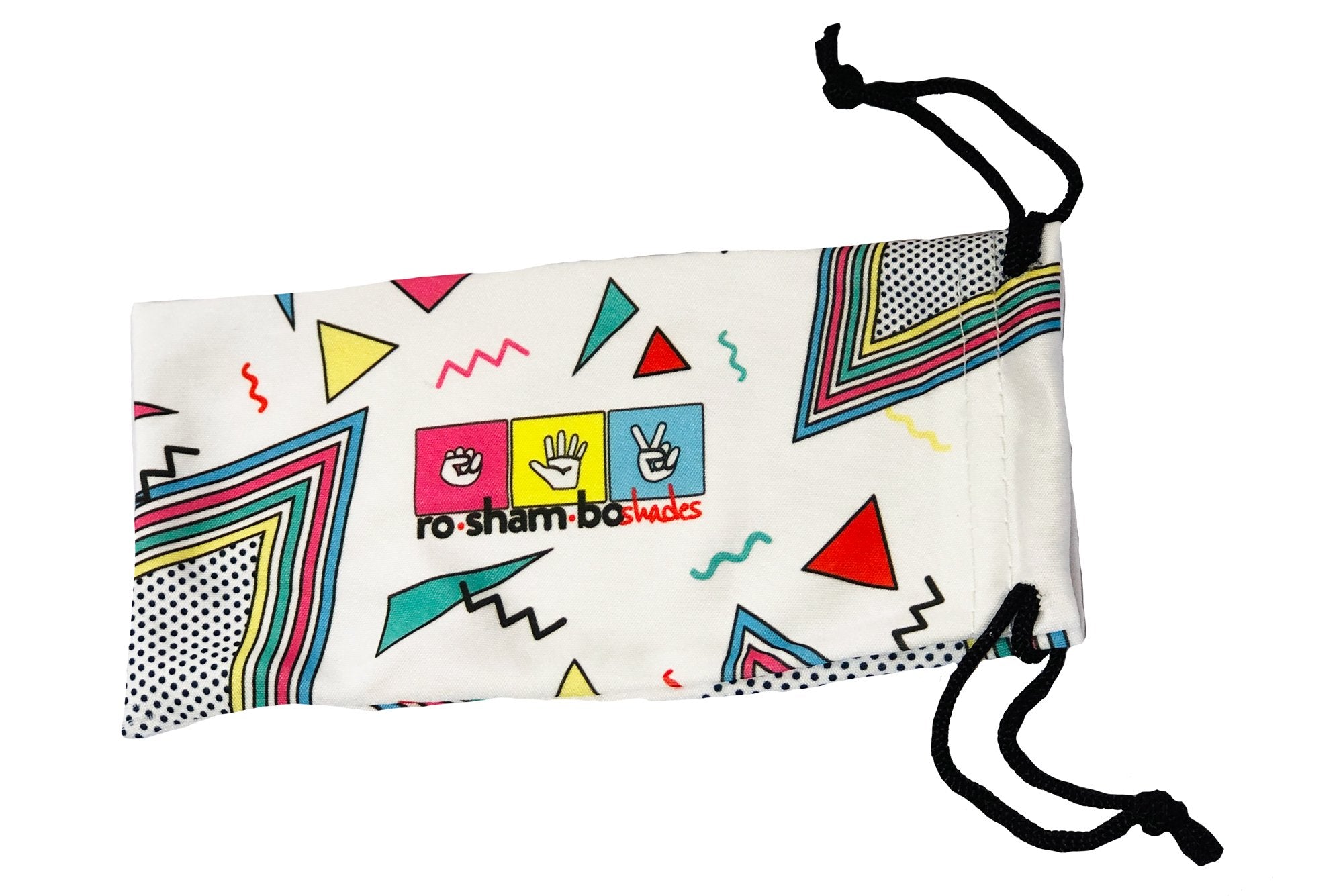 RoShamBo Trick Up Our Sleeve Cloth Sunglass Pouch - Soft Protective Eyewear Case for Travel & Outdoor Activities | Compact Sunglass Storage for Men & Women