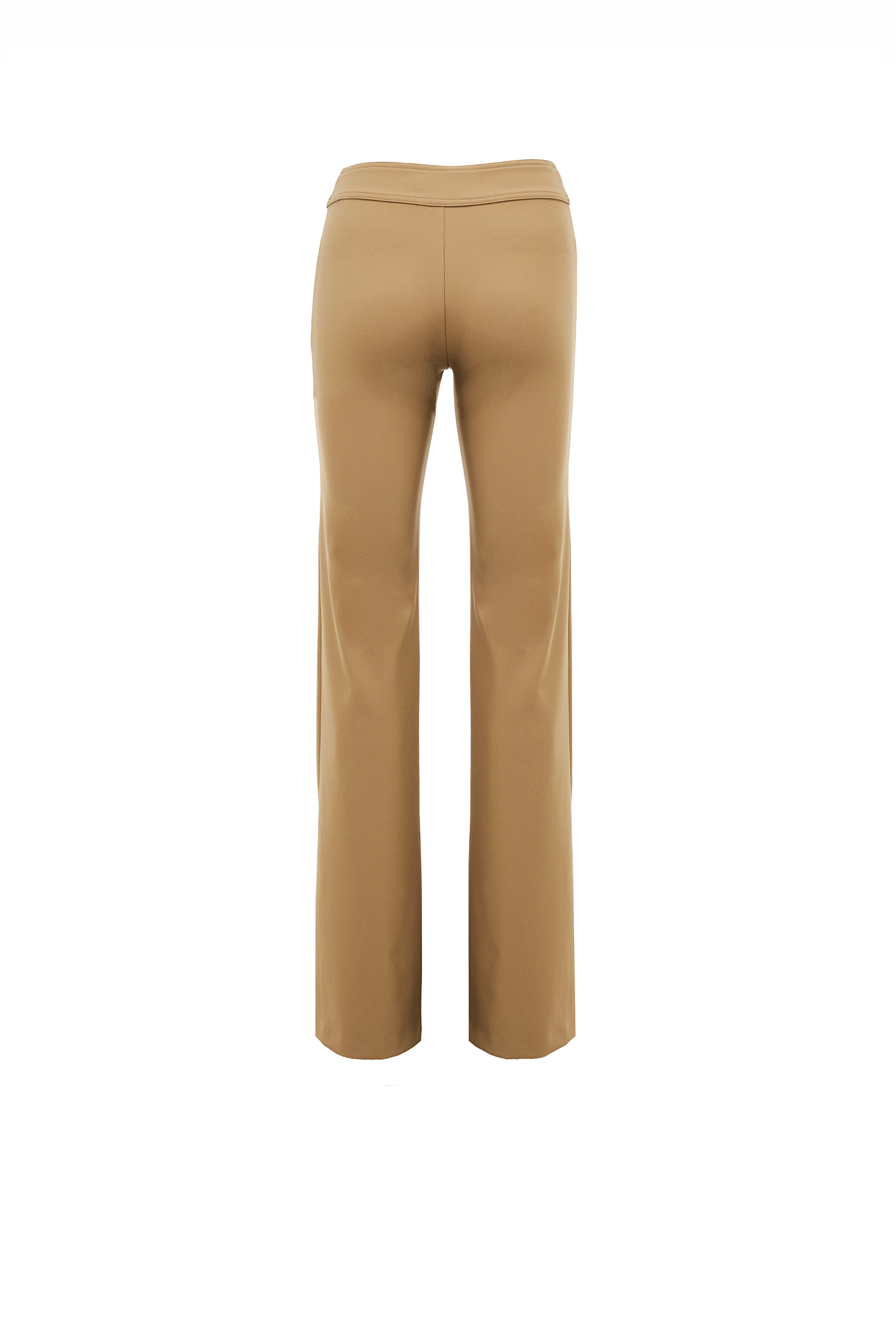THE GWEN PANT TAUPE - Women's High Waisted Trousers for Office & Casual Wear | Comfortable Stretch Fabric for Work & Everyday Outfits