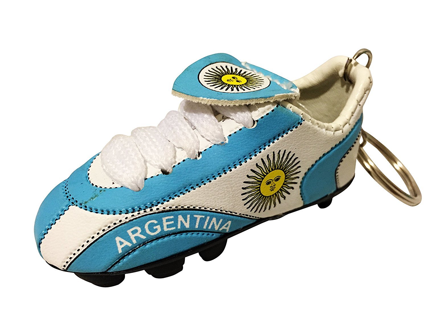 Mini Soccer Football Shoe Keychains - Durable Keyrings for Sports Fans, Gift for Players & Collectors, Perfect for Backpacks, Car Keys & Gifts