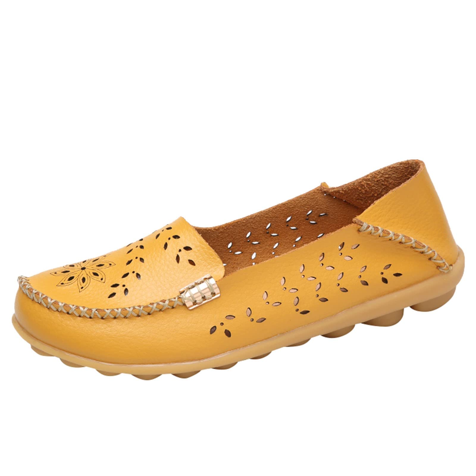 MLAGJSS Women's Breathable Lace-Up Flats - Fashion Pointed Toe Casual Shoes for Women - Perfect Gift for Her - Ideal for Office, Dating & Daily Wear