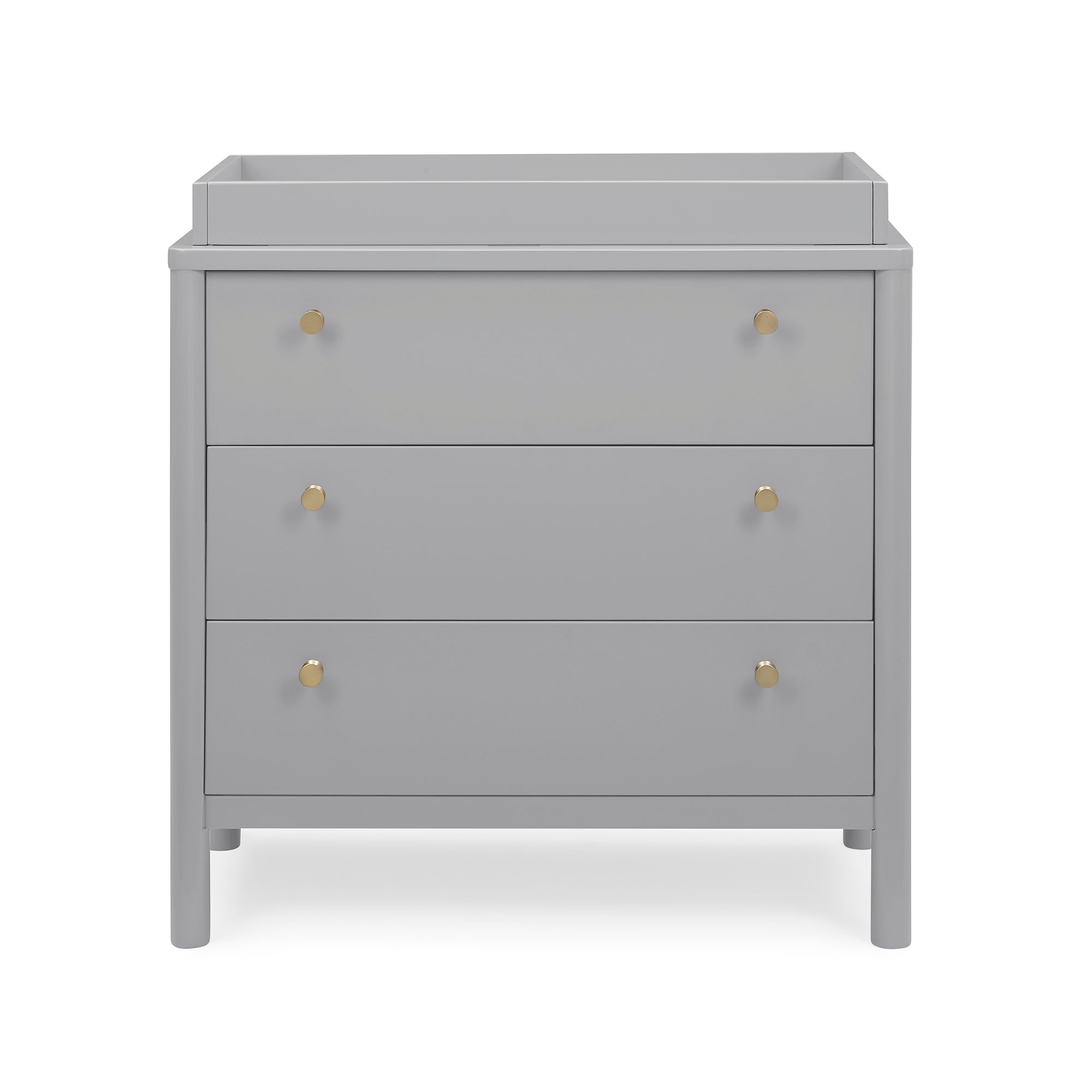 Remy 3 Drawer Dresser with Changing Top - Nursery Baby Changing Table & Storage Dresser for Bedroom Organization - Perfect for Newborn Care & Kids Room Storage