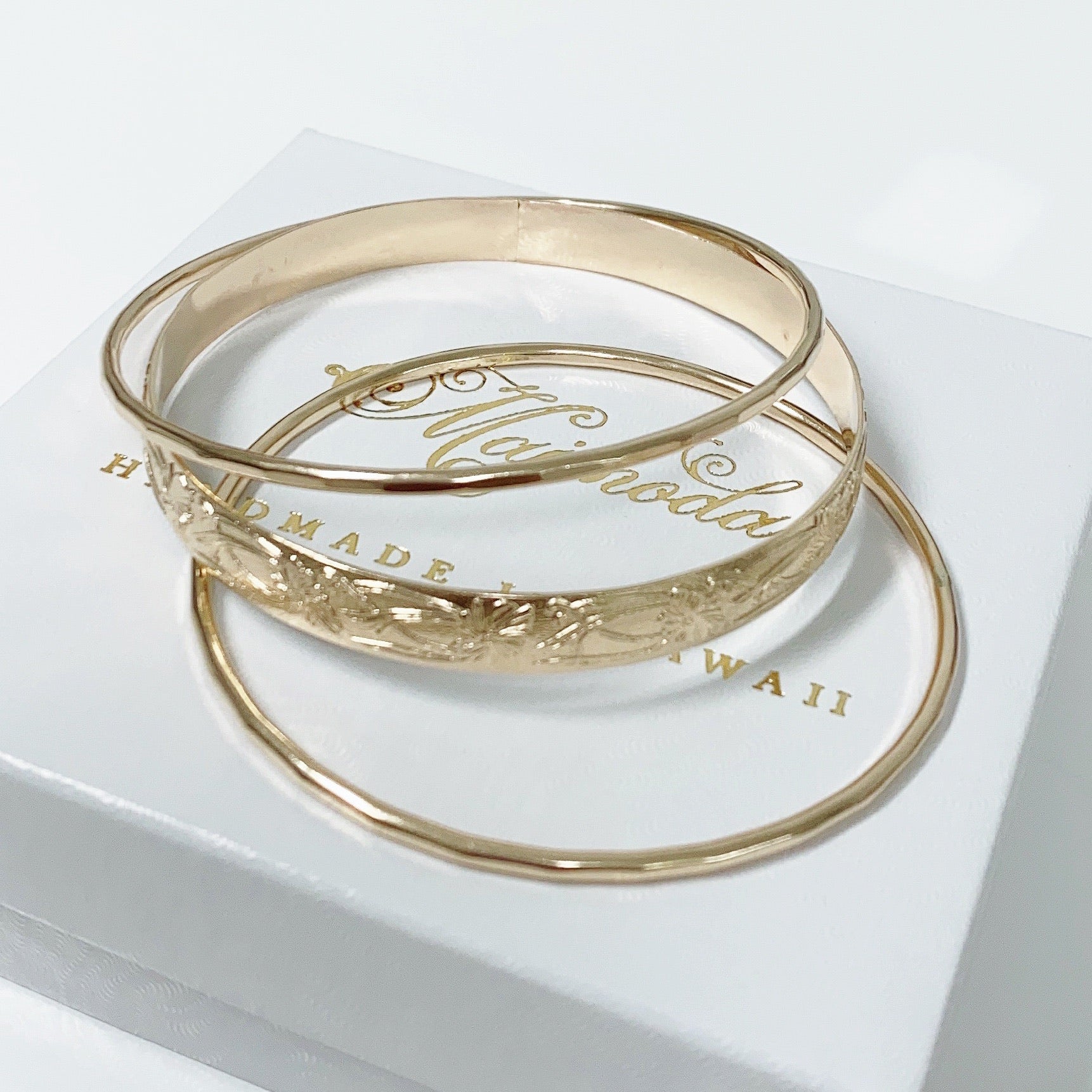 MOANI 8mm Bangles Set - Elegant Stackable Bracelets for Women (B436) | Perfect for Casual Wear, Layering & Gift Giving
