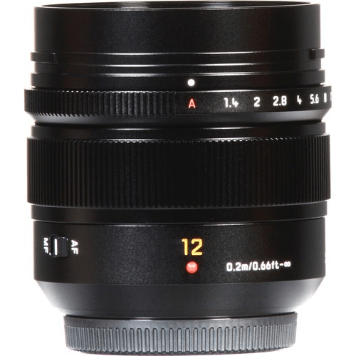 Panasonic Leica DG Summilux 12mm f/1.4 ASPH. Lens - Ultra Wide Aperture Prime Lens for Micro Four Thirds Cameras | Perfect for Low Light Photography, Landscapes & Street Shooting