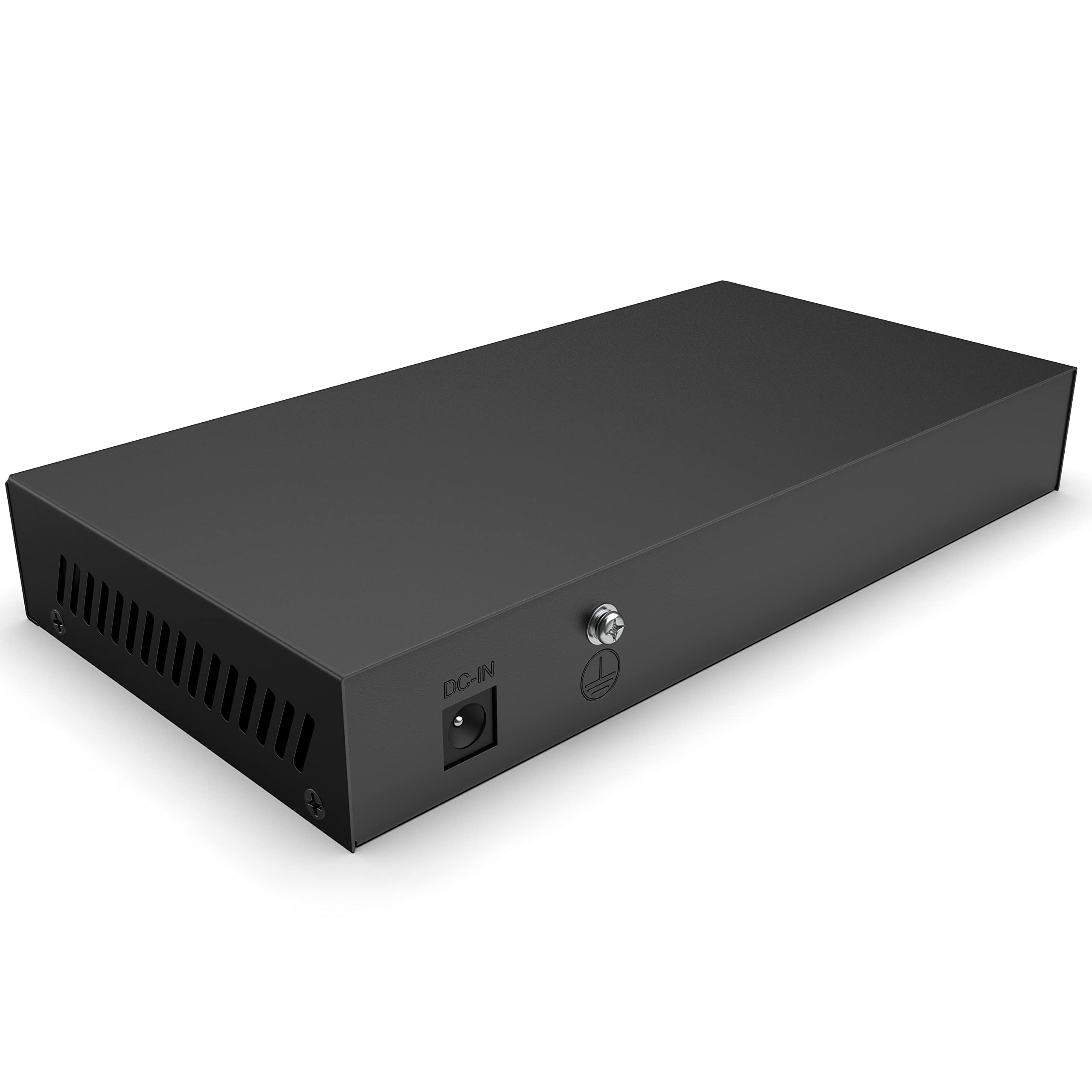 2.5GB PoE++ Switch (8 Port) - 1x90W (802.3bt) & 7x30W (802.3at) - High Speed 10M/100M/1G/2.5G Gigabit Ethernet (802.3bz) - Unmanaged Network Switch for Home & Office - Tupavco TP1981 - Perfect for IP Cameras, VoIP Phones & Smart Devices