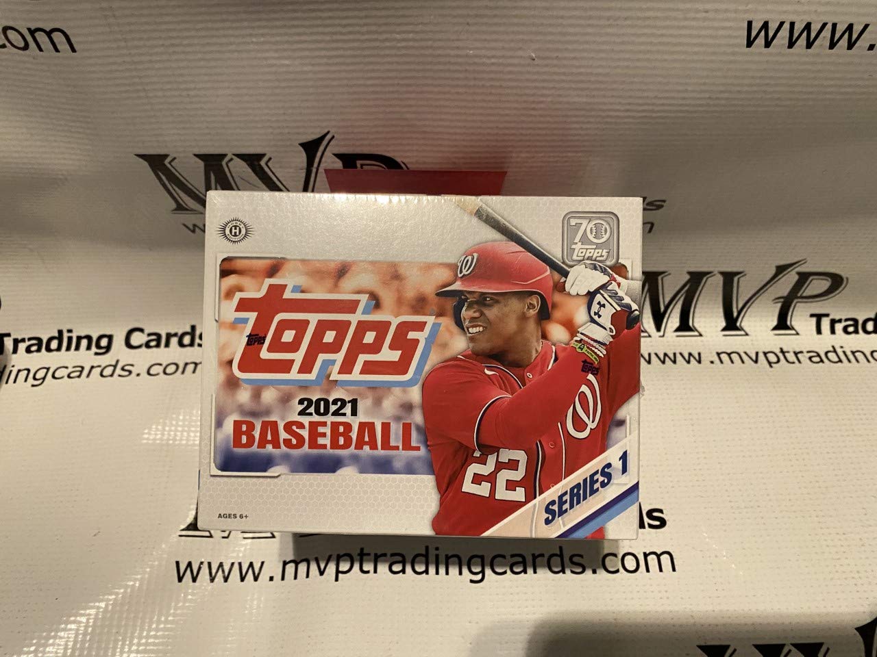 2021 Topps Baseball Series 1 Jumbo Hobby Box - Factory Sealed MLB Trading Cards Collection | Perfect for Collectors, Investors & Fantasy Baseball Enthusiasts