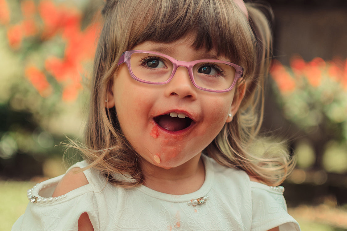 Kids Plastic Eyeglasses S2701 - Pink Frame for Boys & Girls | Perfect for Dress-Up, Costumes, and Role Play