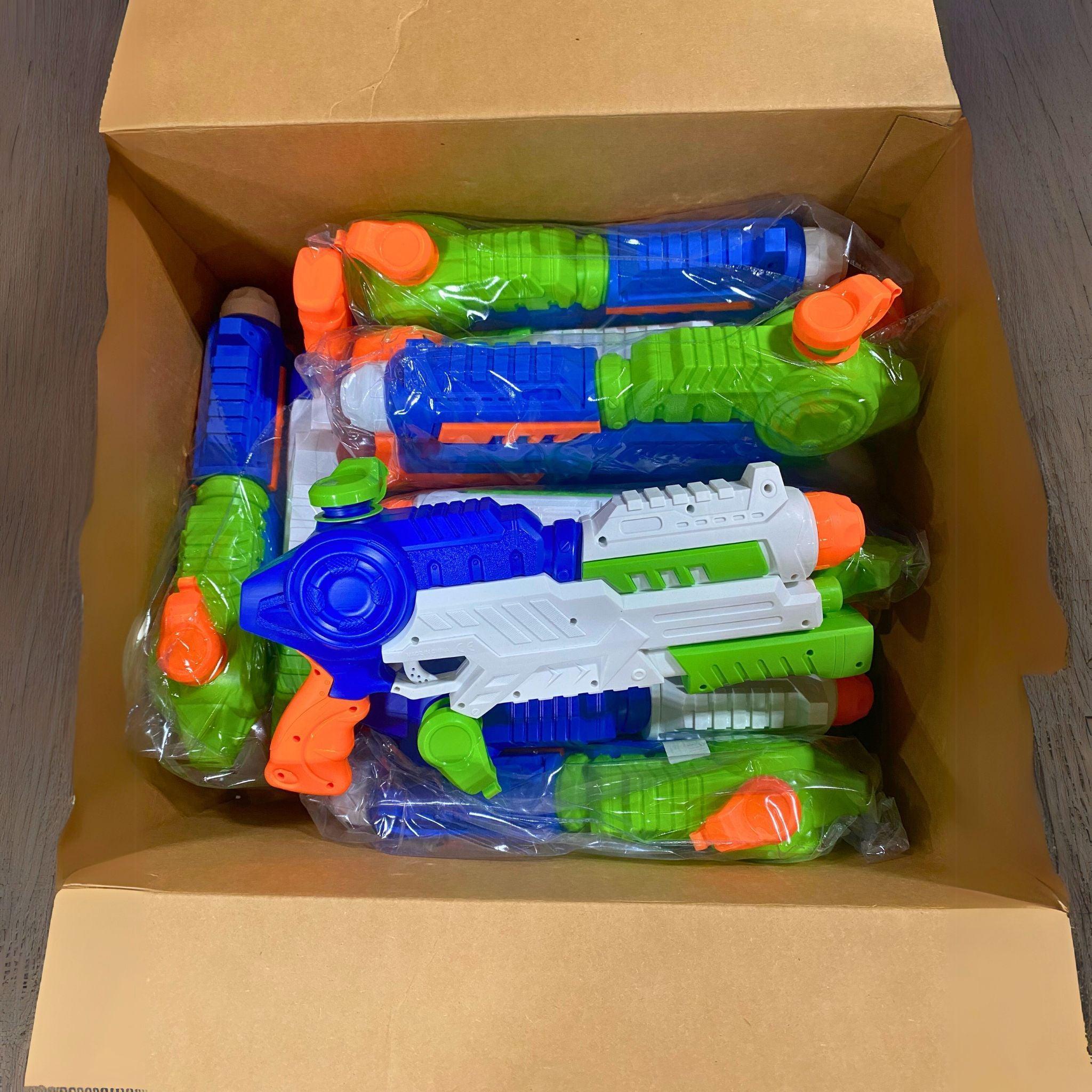 Figoal Large Capacity Water Gun for Outdoor Summer Fun - 50 Pcs Bulk Pack for Pool Parties, Beach Games, and Backyard Water Fights