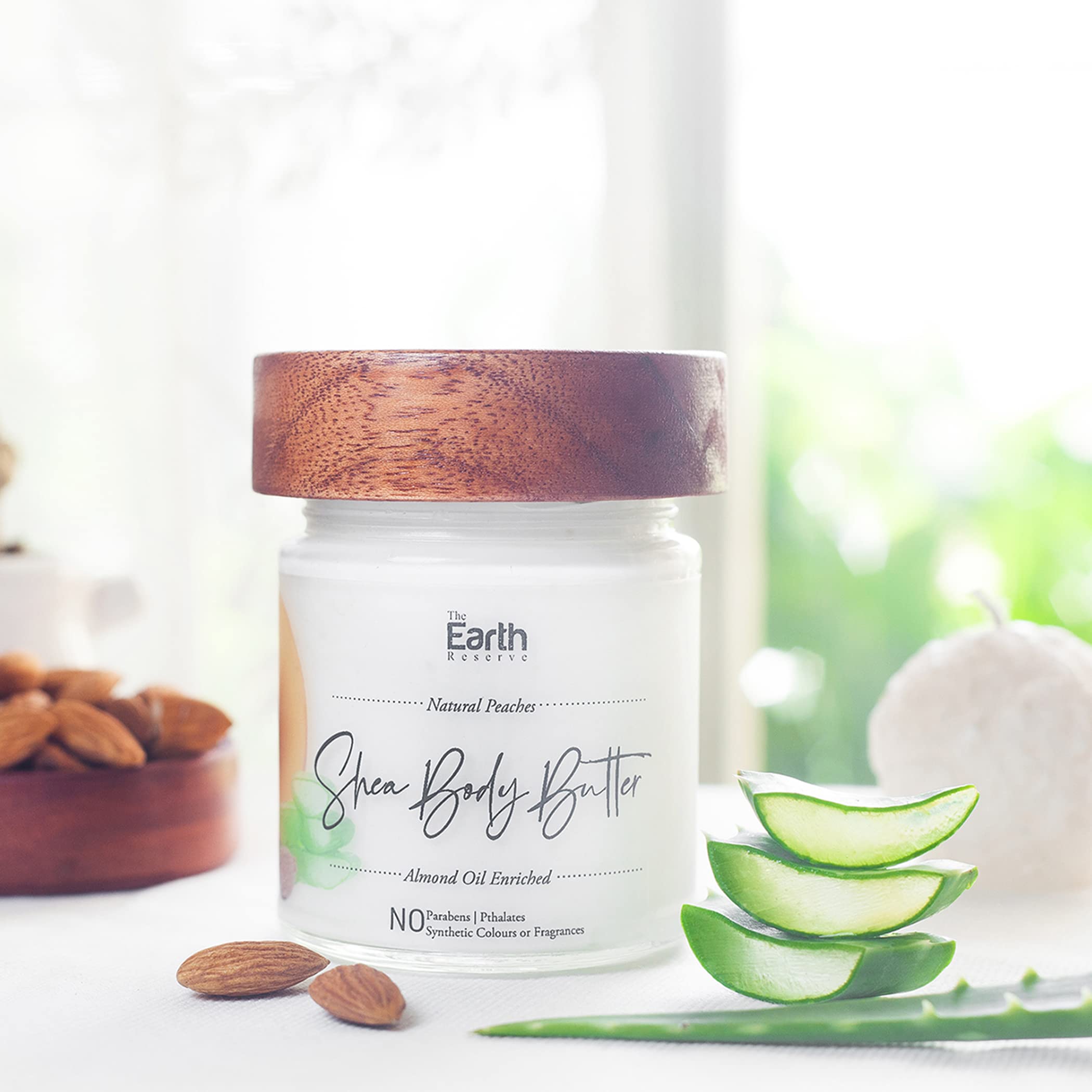 Organic Shea Body Butter by The Earth Reserve - Deep Moisturizing & Nourishing for Dry Skin | Perfect for Daily Hydration, Post-Shower Care & Spa Nights